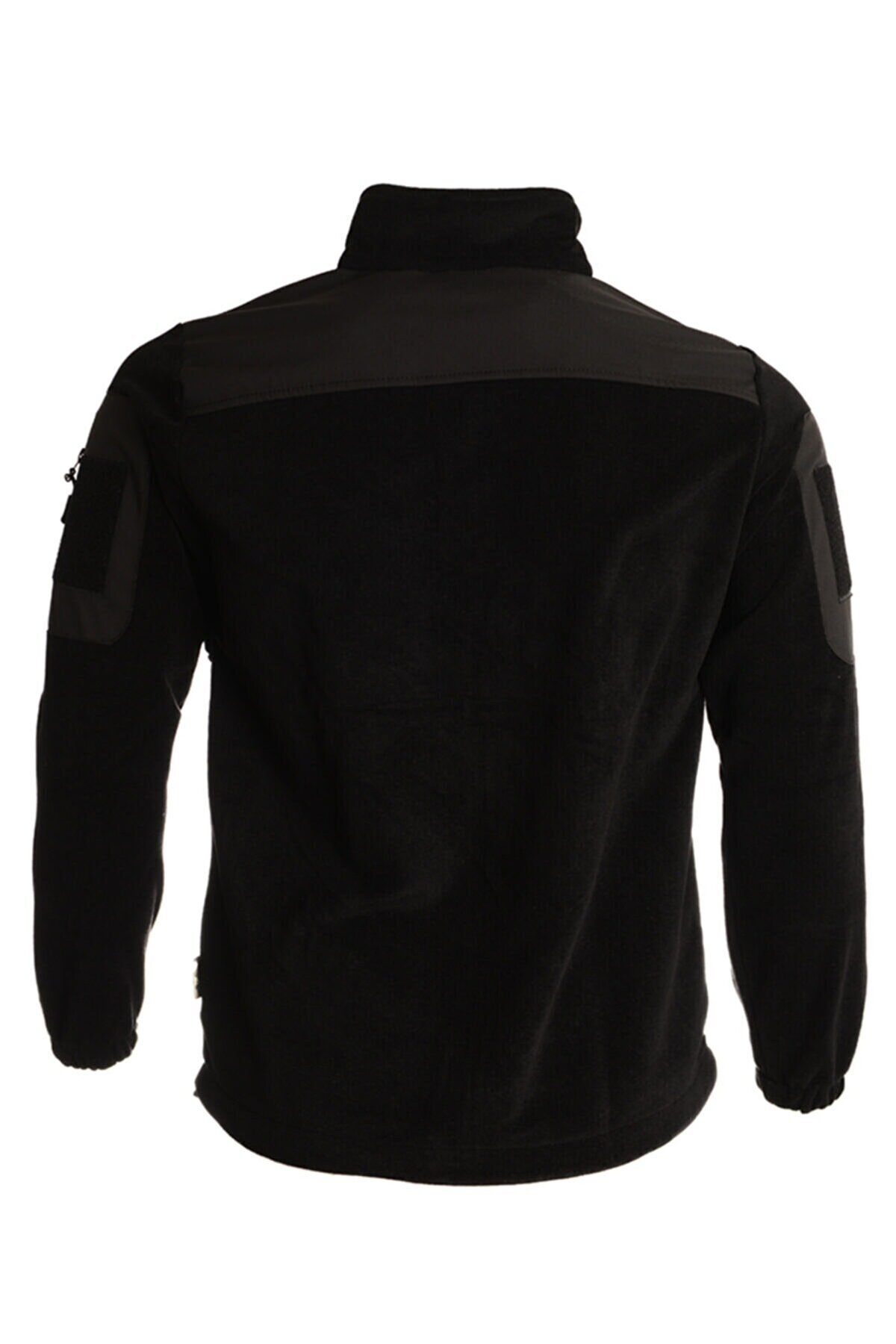 کت 6 جیبی Softshell Micro Fleece Robe — مشکی karcamp341 — تصویر 2 از 4