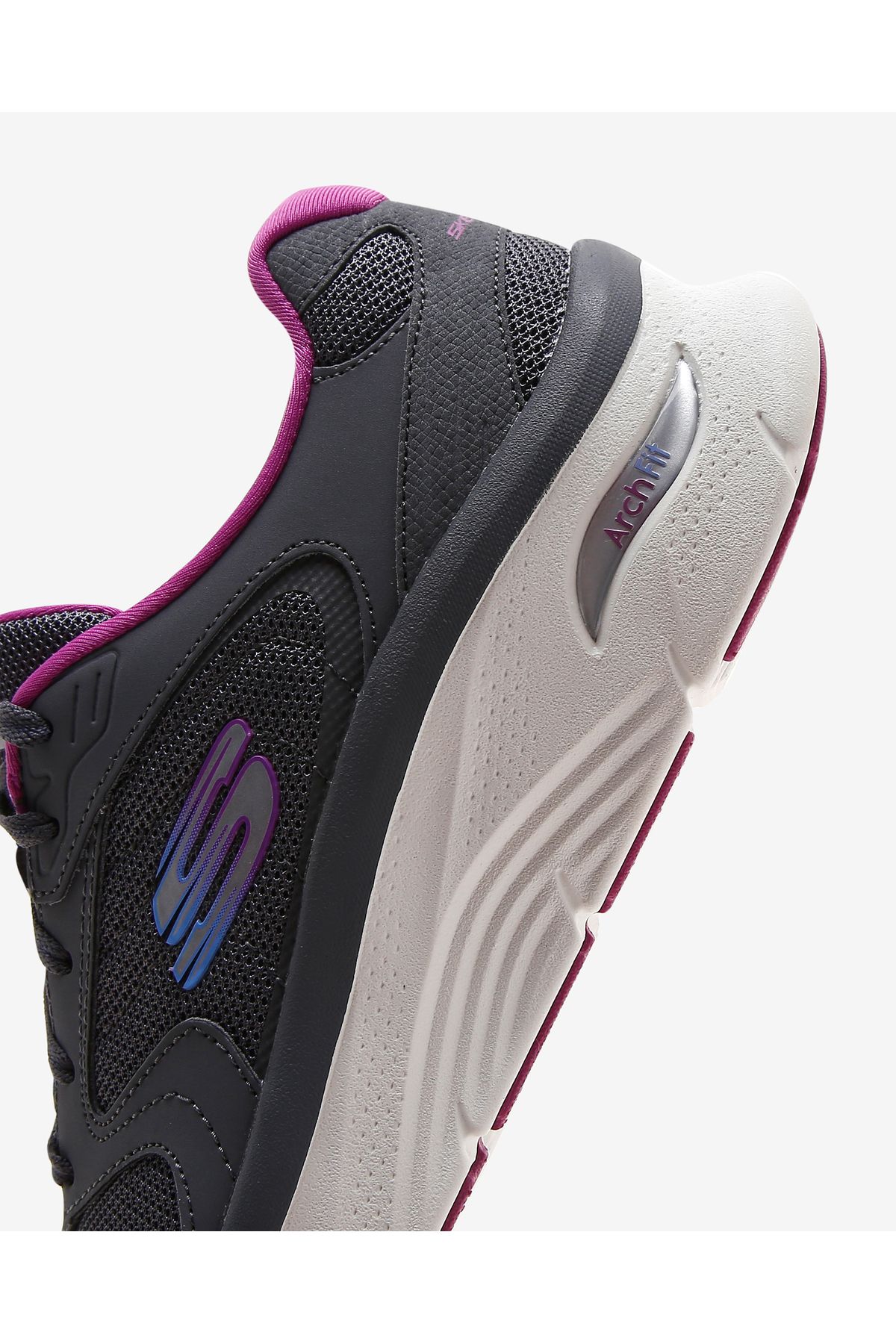 کفش دو و تمرین قرمز زنانه ARCH FIT D'UL های ورزشی خاکستری CCPR Skechers