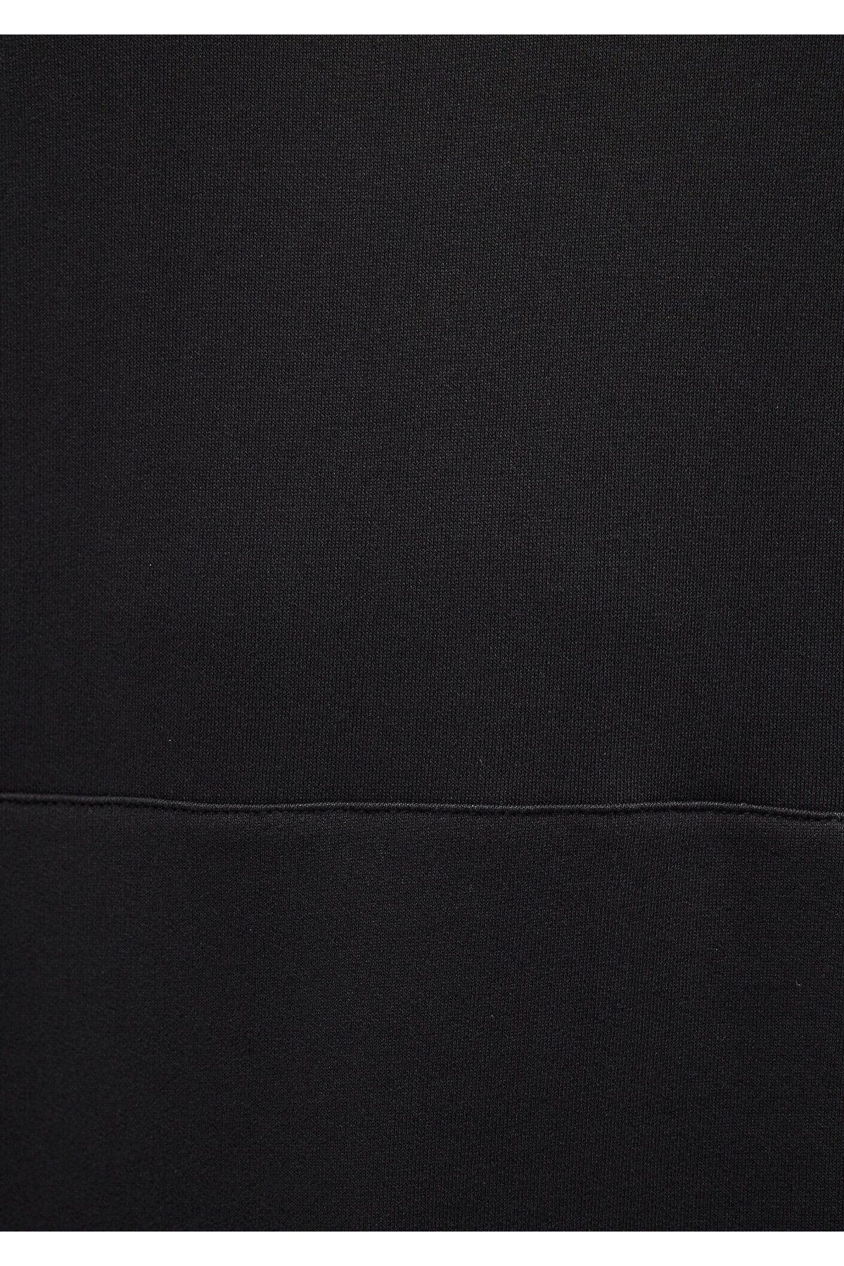 Mavi-Black Hooded Basic Sweatshirt - 0S10275-900 6