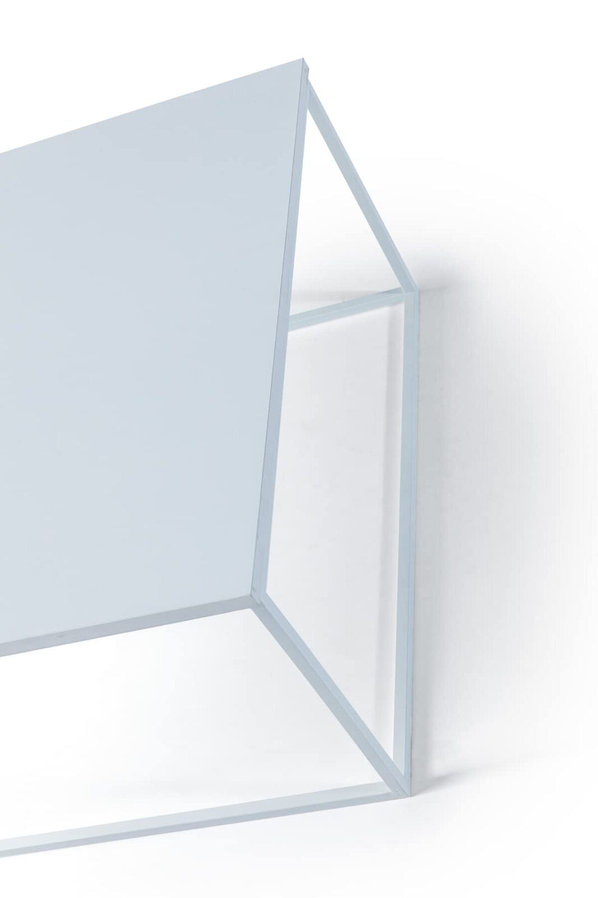 Home Canvas-Zen Square Coffee table Center table for living room study room White 4