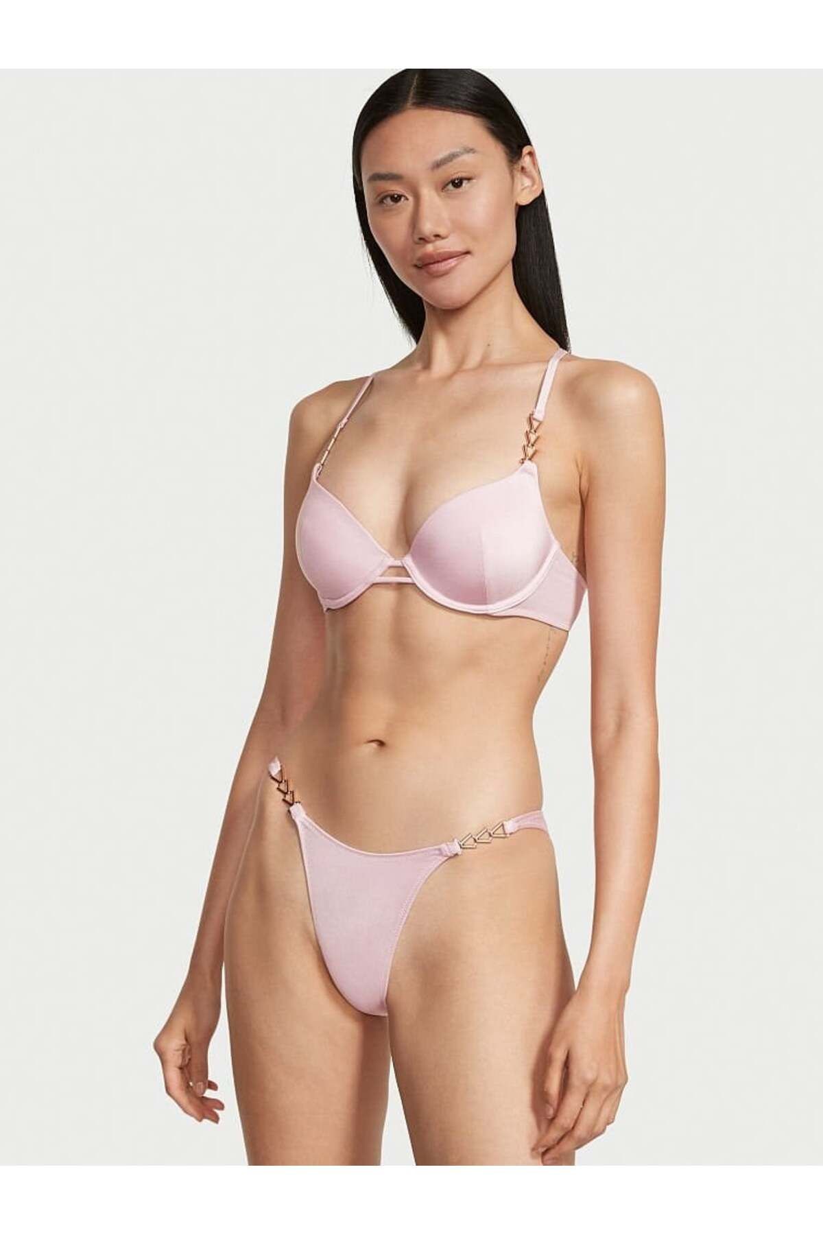 Victoria's Secret Chain Strap Push-up Bikini Üstü