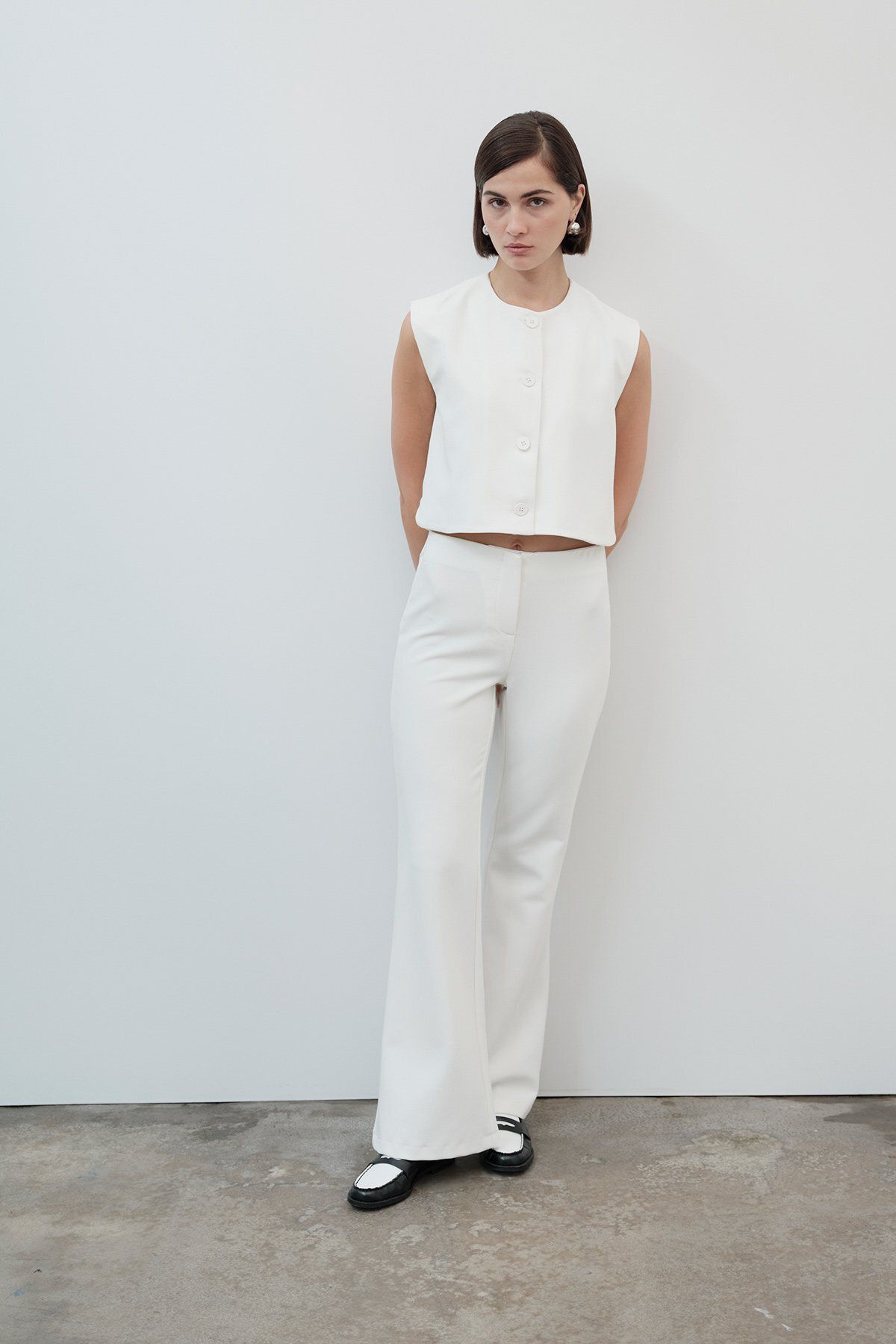 VATKALI-High Waist Flare Pants 3