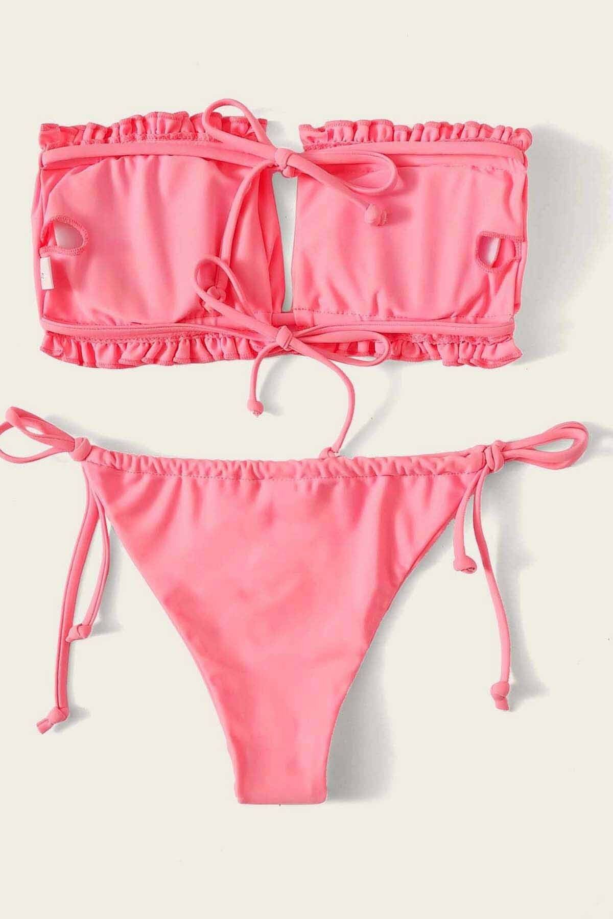 Angelsin-Partea de jos de bikini cu cravată model brazilian 4