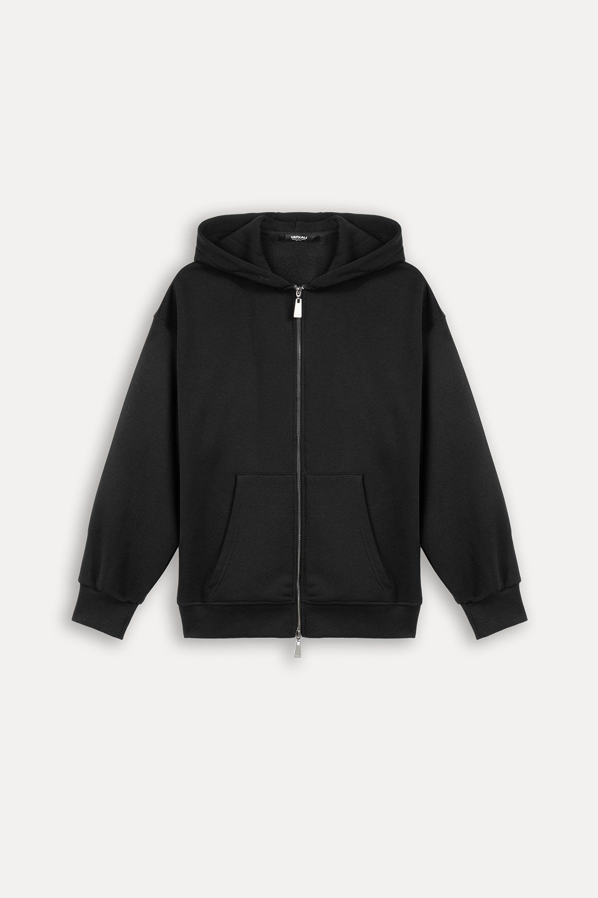 VATKALI-Oversize Sweat with Hood and Zipper 1