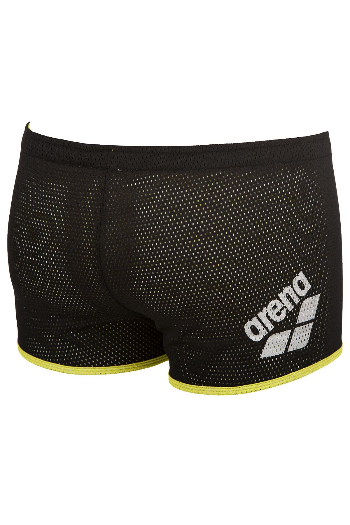 ARENA-Square Cut Drag Suit Erkek Siyah Yüzücü Mayo 1e36650 4
