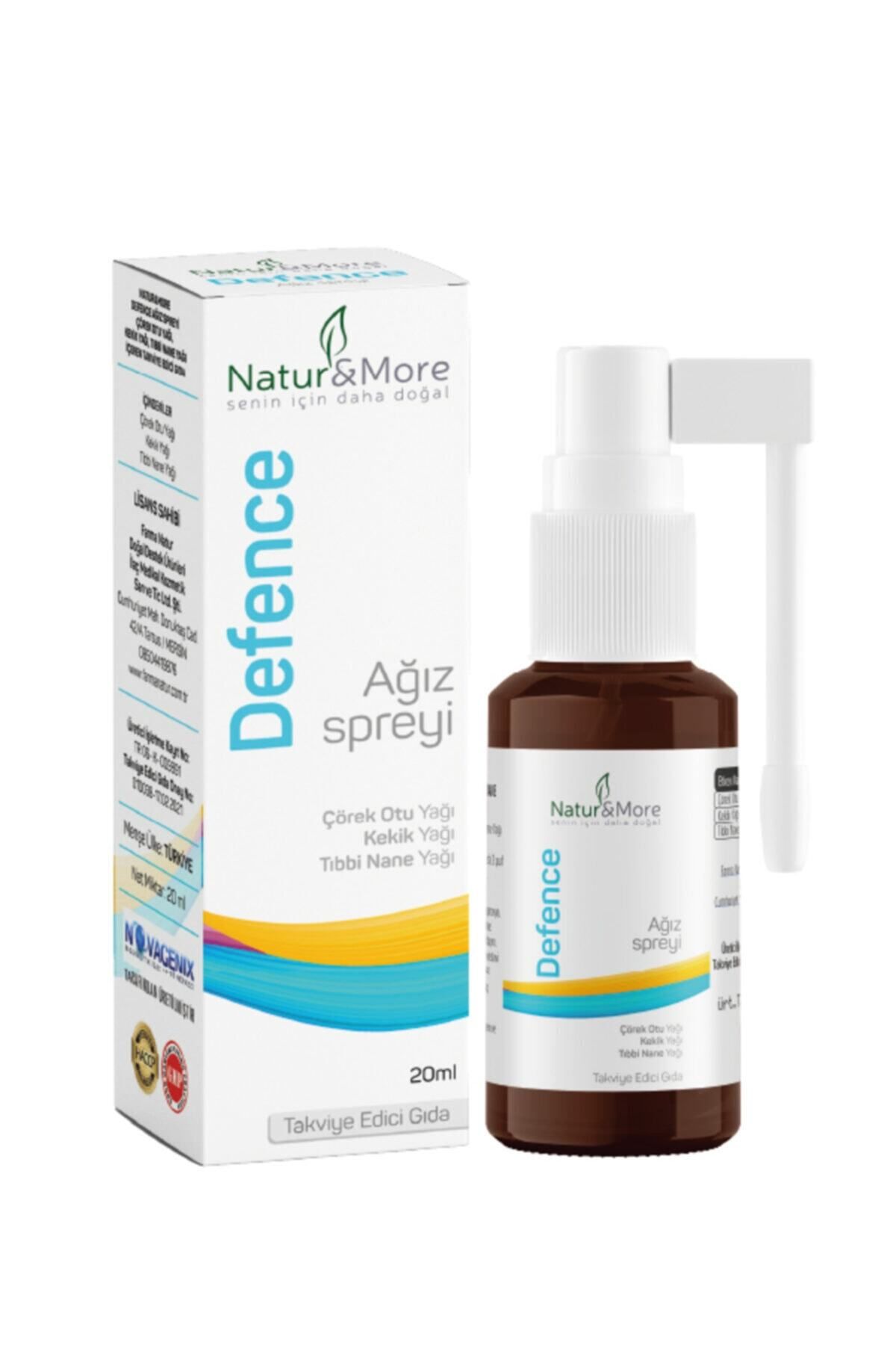 Natur&More Naturmore Defence Ağız Spreyi 20 ml