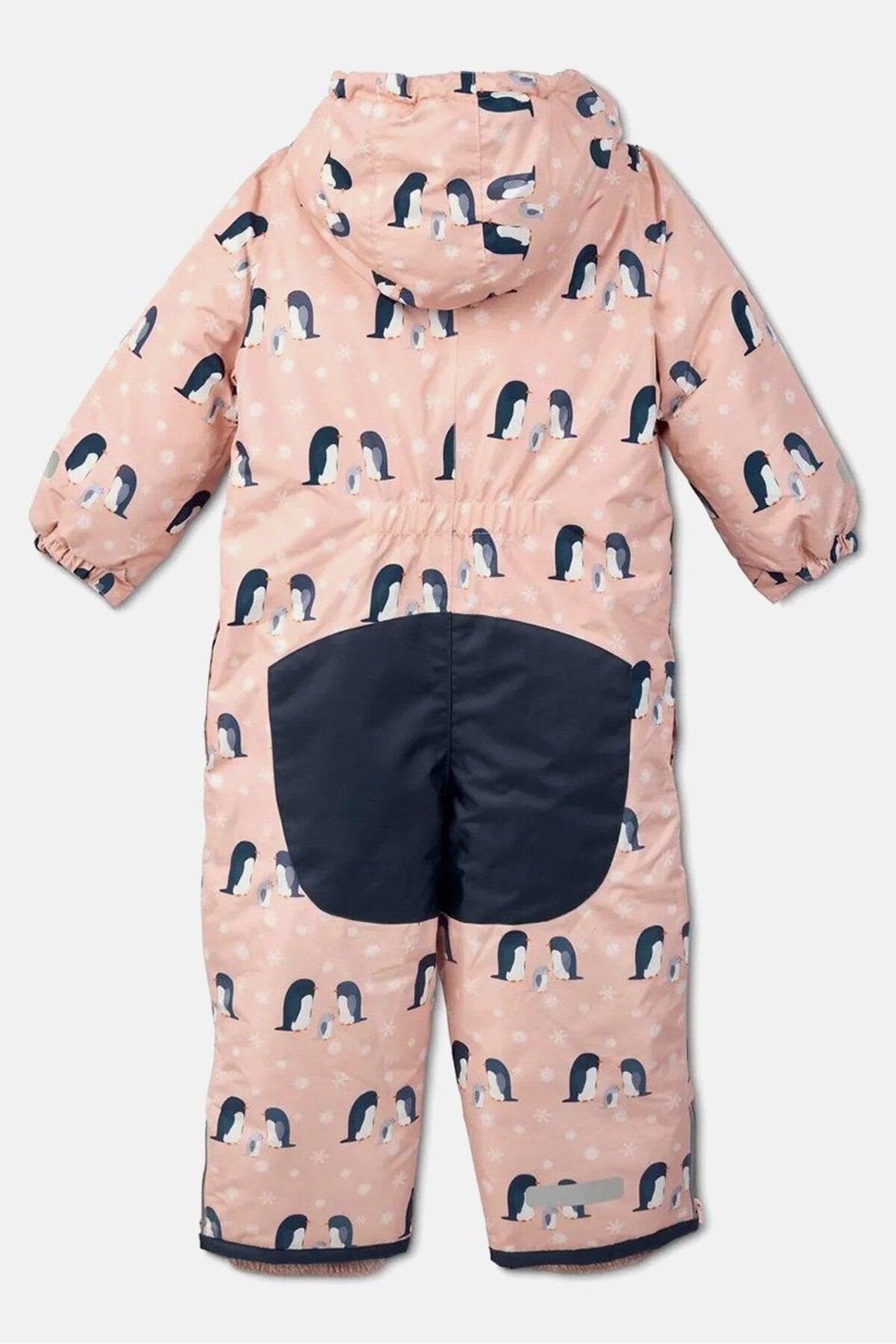 Tchibo-Kids Girl Hooded Long Sleeve Snowsuit Jacket, Peach 3