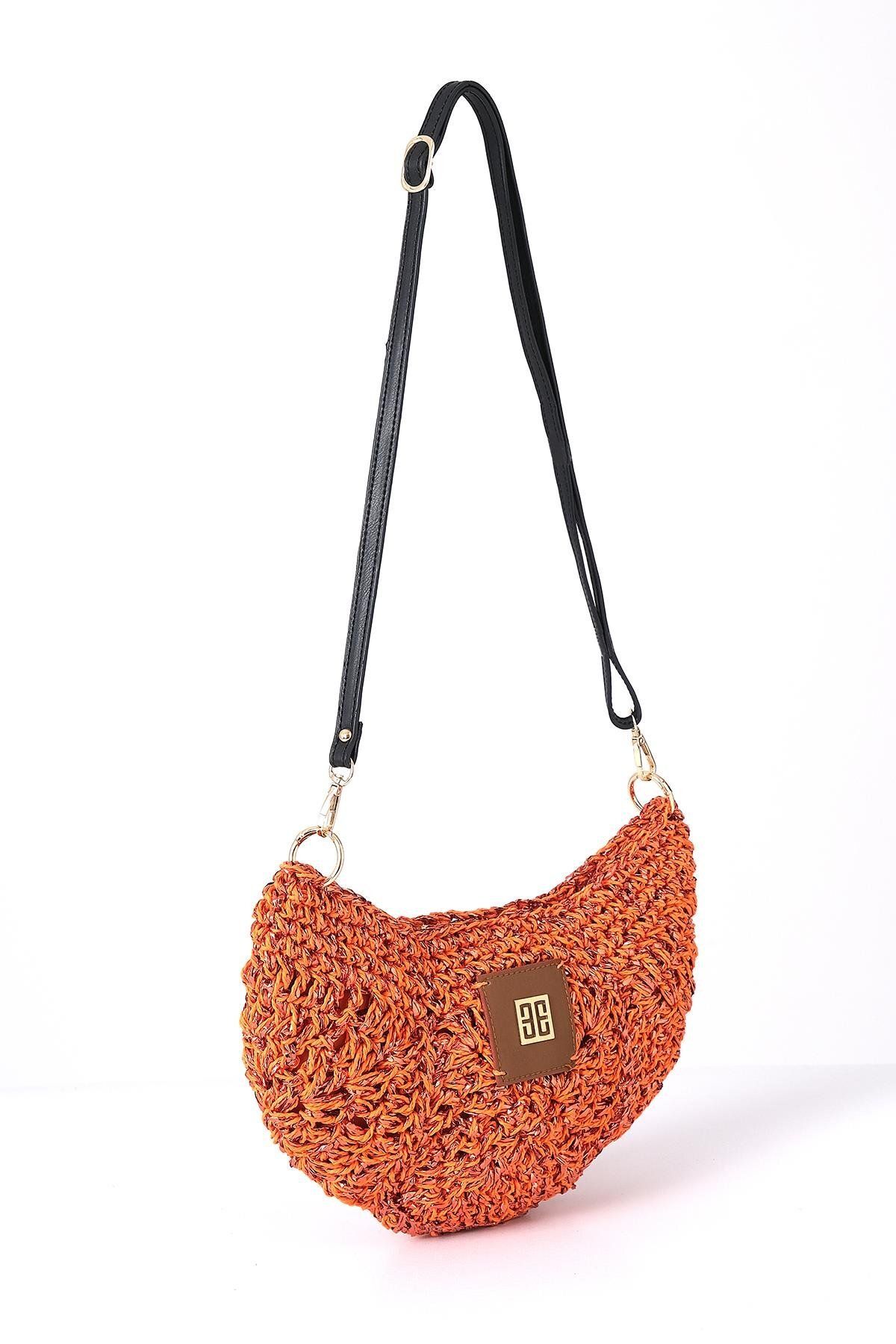 EXPLOSION-Glittery Hand Knitted Stylish Bag with Strap 4