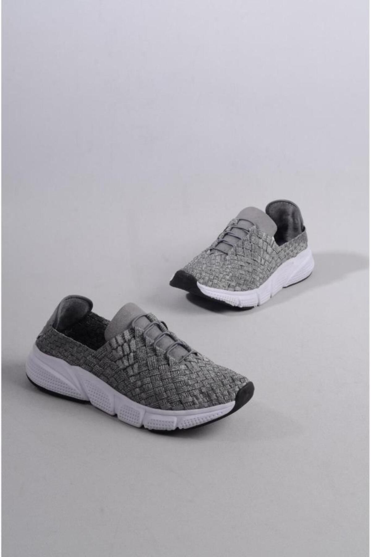 Venüs-Venus Spring-67 Light Straw Pattern Textile Women's Sports Shoes 6