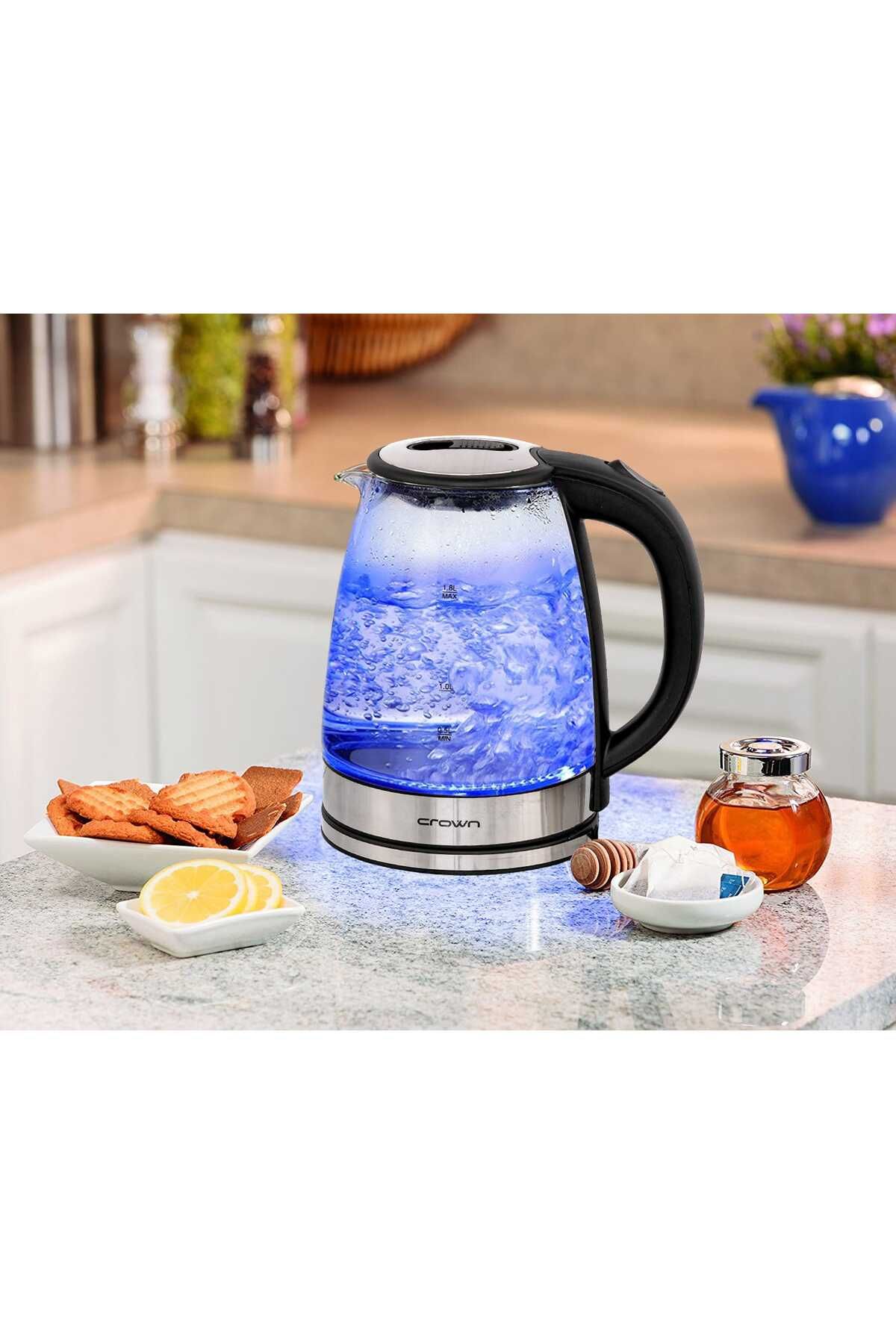 Crown Cam Elektrikli Su Isıtıcı Kettle 1500W