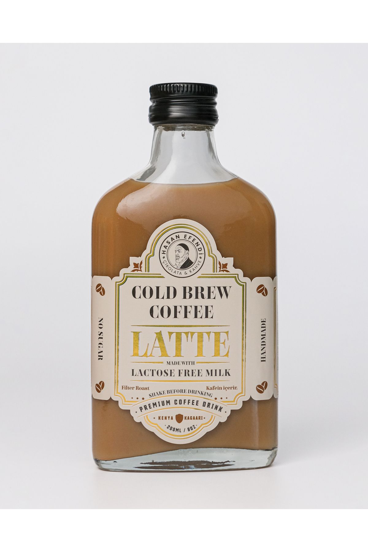 a gold hasan efendi cold brew coffee Hasan Efendi Soğuk Kahve Cold Brew - Latte