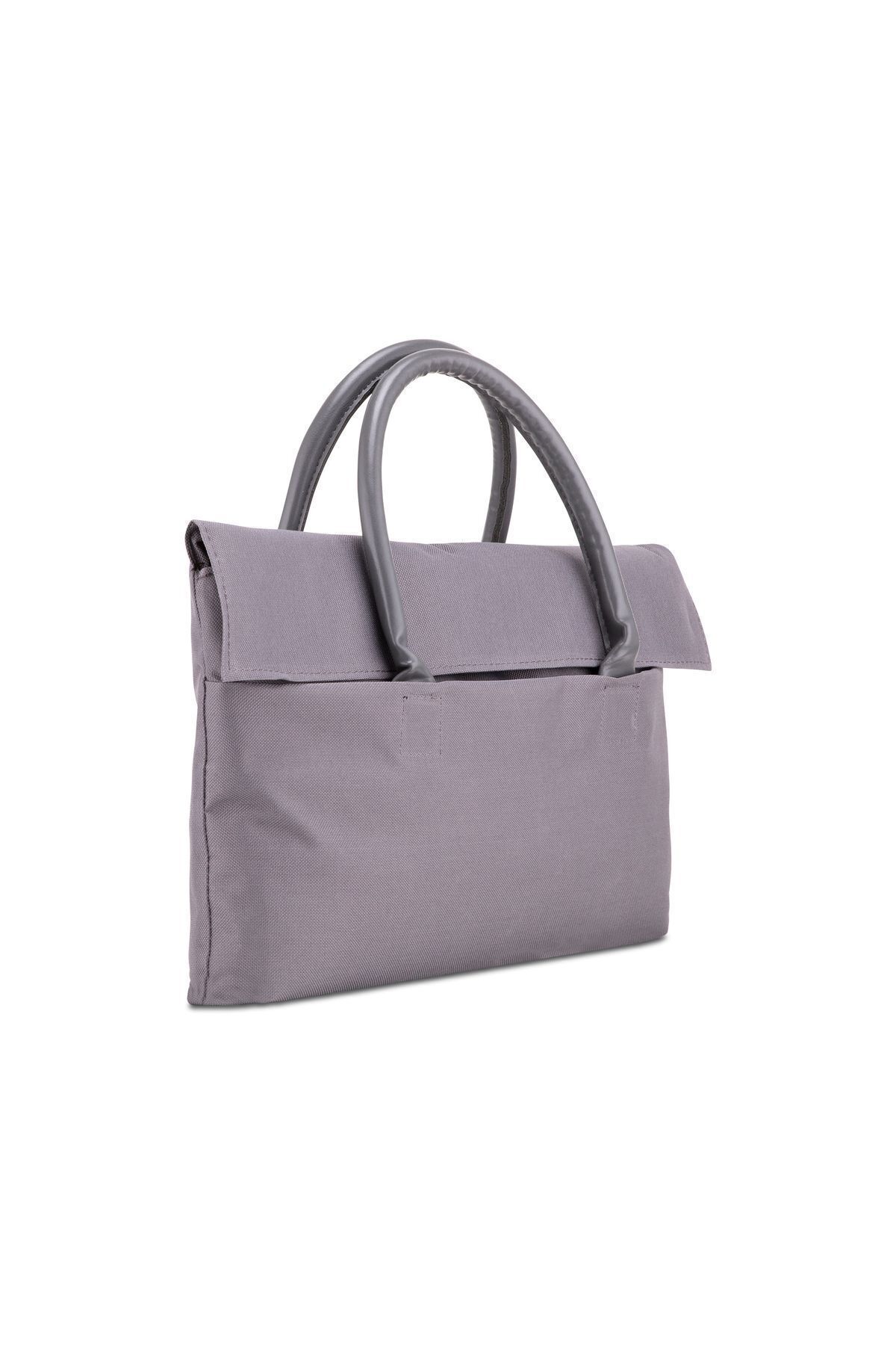 Classone-13-14 Inch Laptop, MacBook Air, Notebook Handbag-Tote Bag-Wtxpro Waterproof Fabric-Grey 4