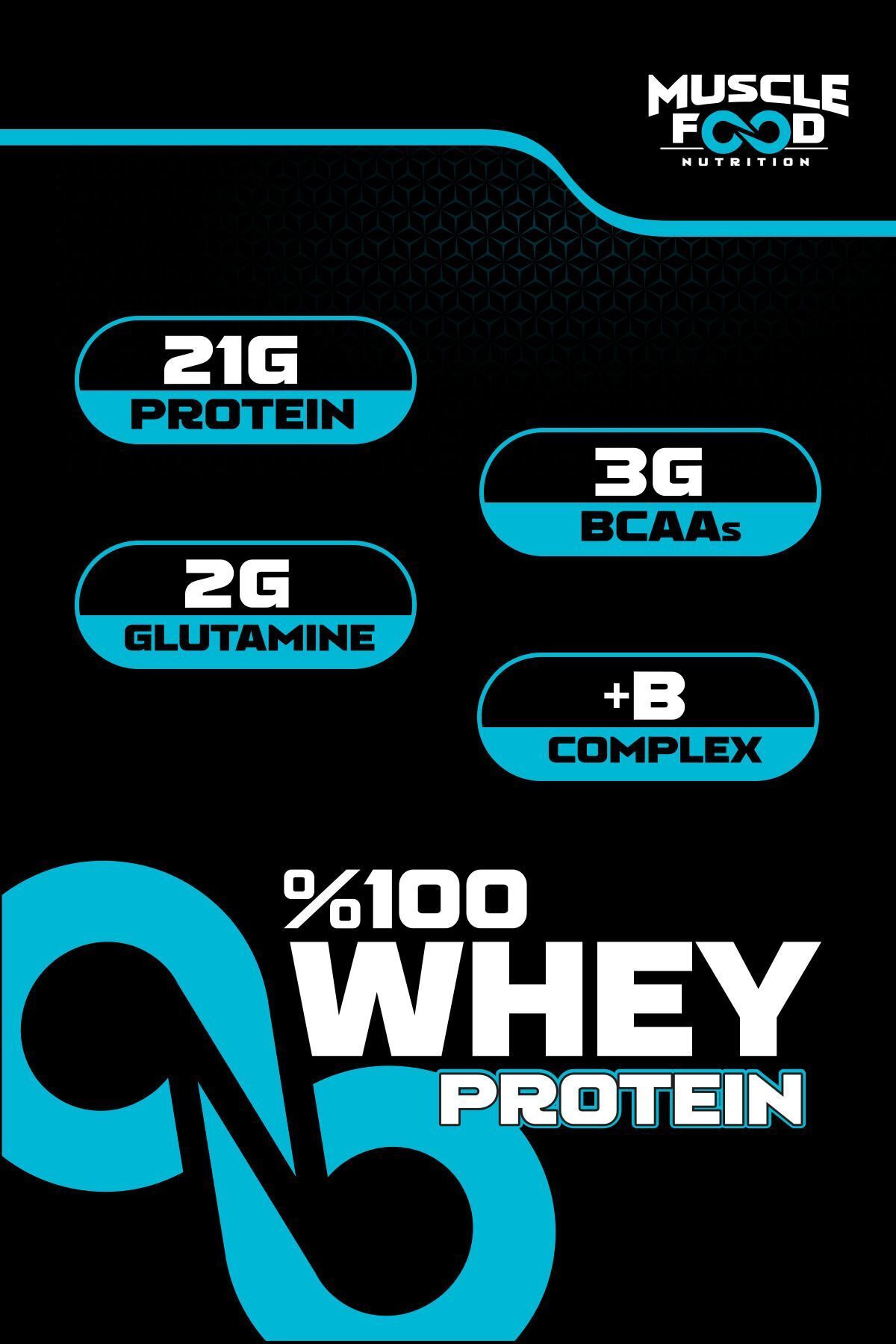 MUSCLEFOOD Concentrate Whey Çikolata Aromalı Protein Tozu 2275gr 65 Servis-5