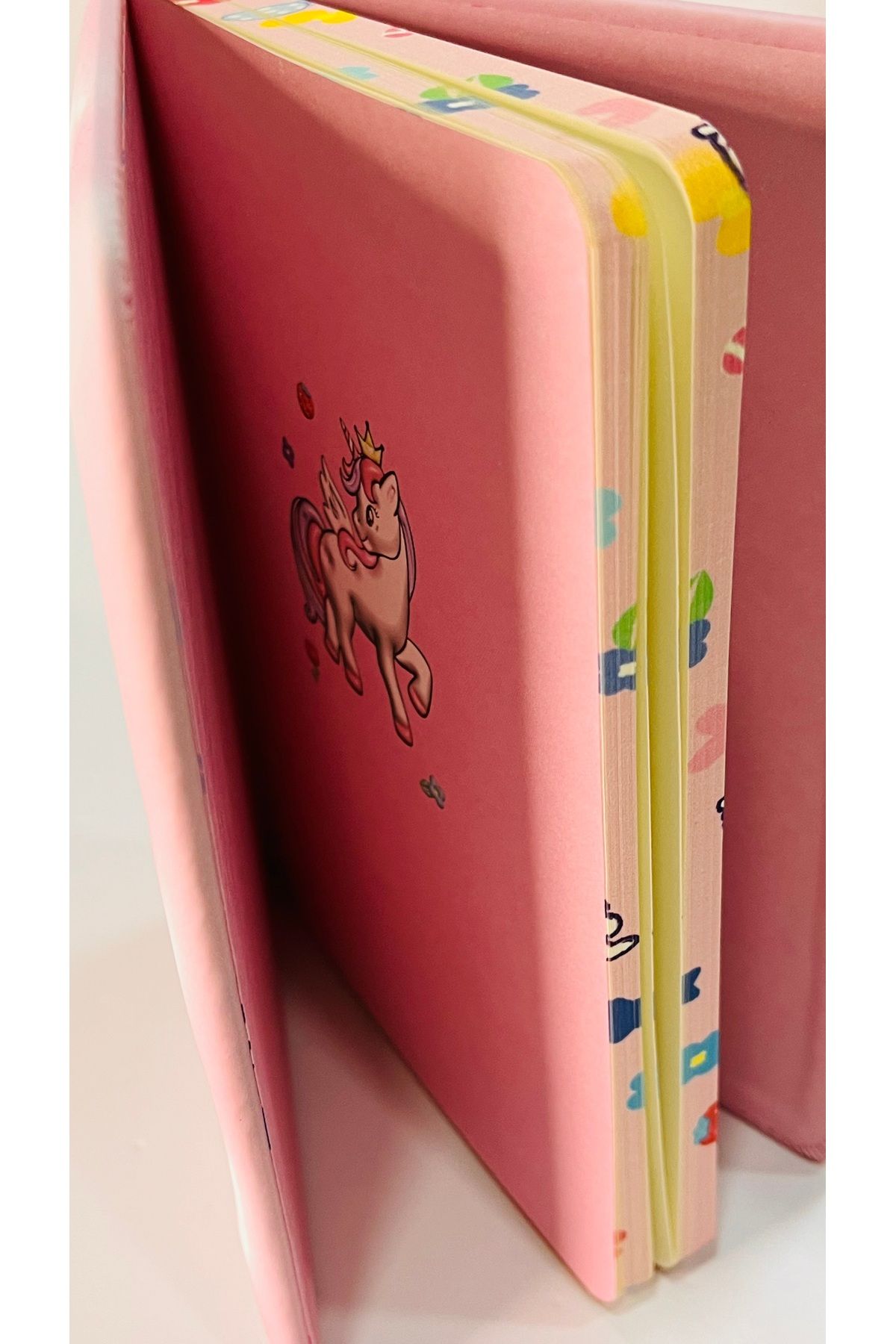 karinabest-Squishy Coated Fluffy Daily Memo Pad 96 Sheets Lined Notebook with Squishy Grip 3