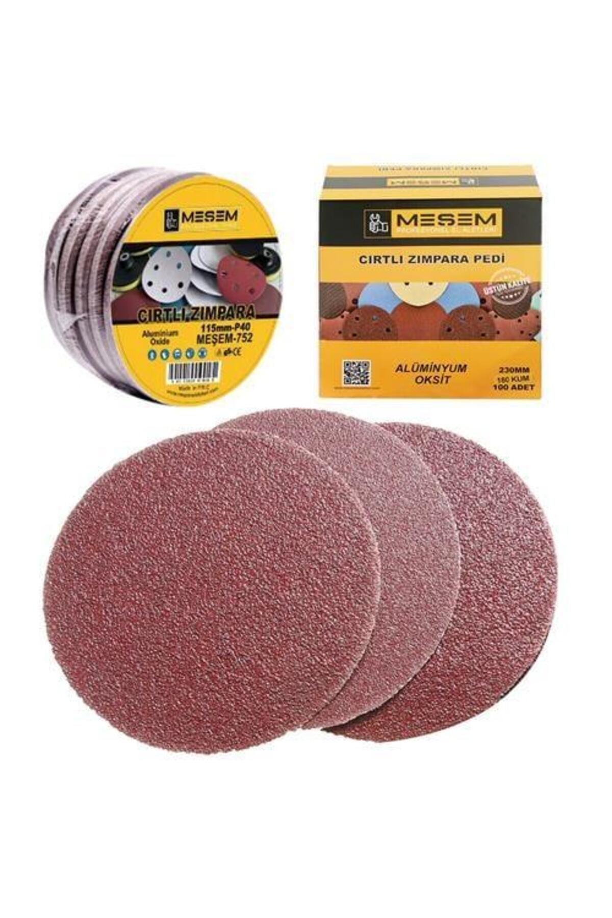 Meşem MEŞEM 752 115 MM 40 KUM CIRTLI ZIMPARA PEDİ