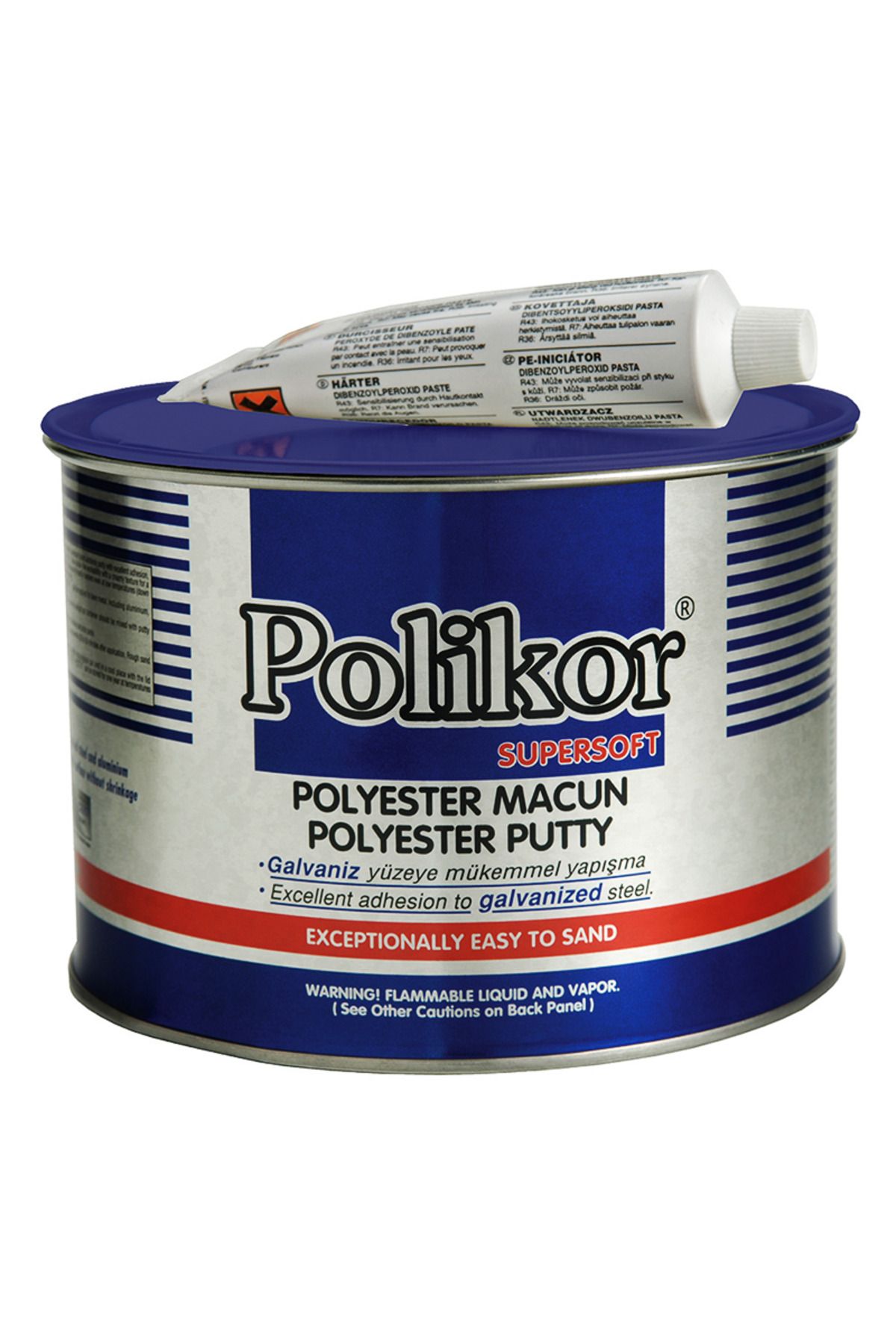 Polikor Süper Soft Polyester Çelik Macun 2700 gr