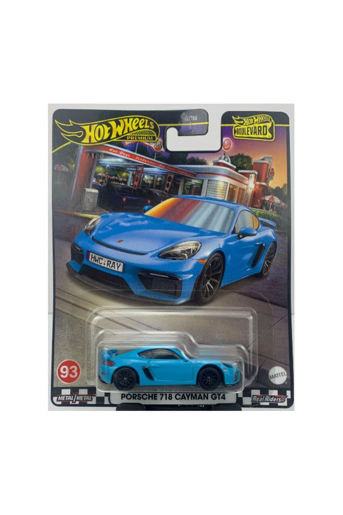 Boulevard Premium Porsche 718 Cayman Gt4 Gjt68 Hrt71