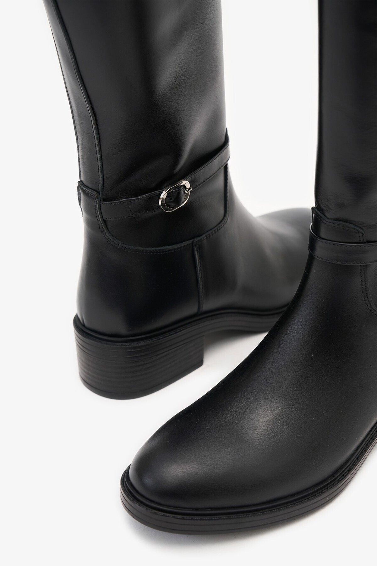 Louis Cardy-Manila Black Genuine Leather Women's Boots 5