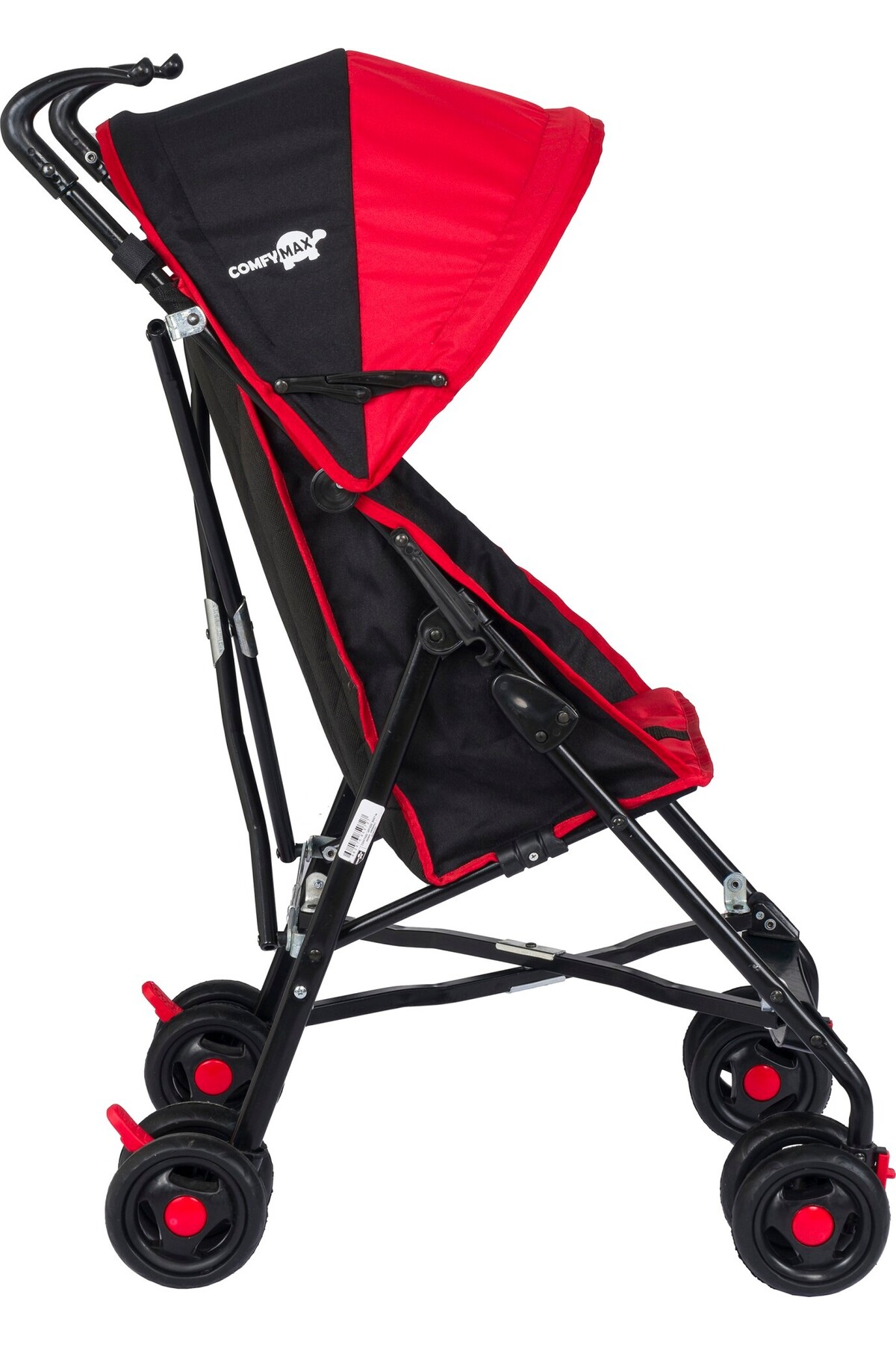 Comfymax Edolika Comfort II Baston Bebek Arabası - Kırmızı fotoğrafı 2 (önizleme)