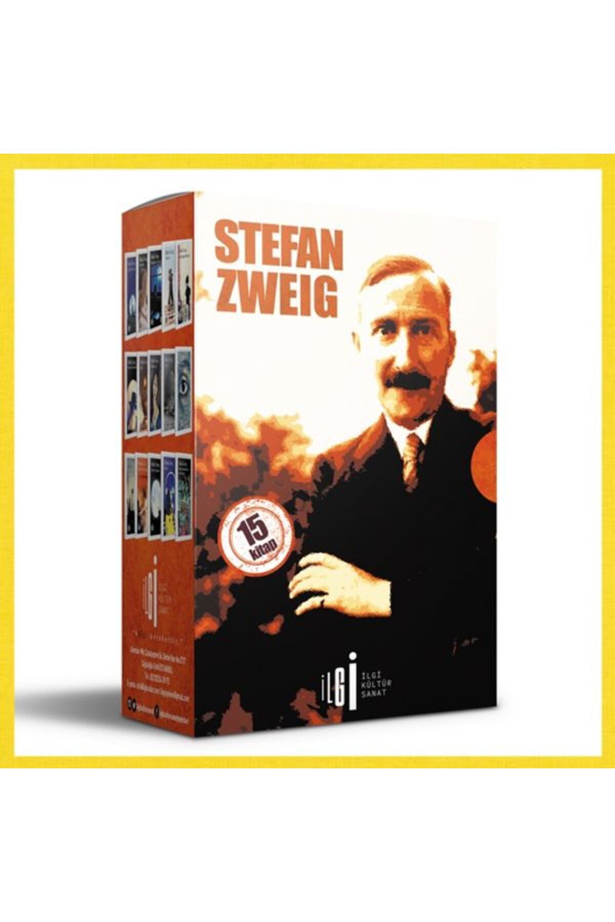 İlgi Kültür Sanat Yayıncılık Stefan Zweig Set (15 Kitap) Kutulu