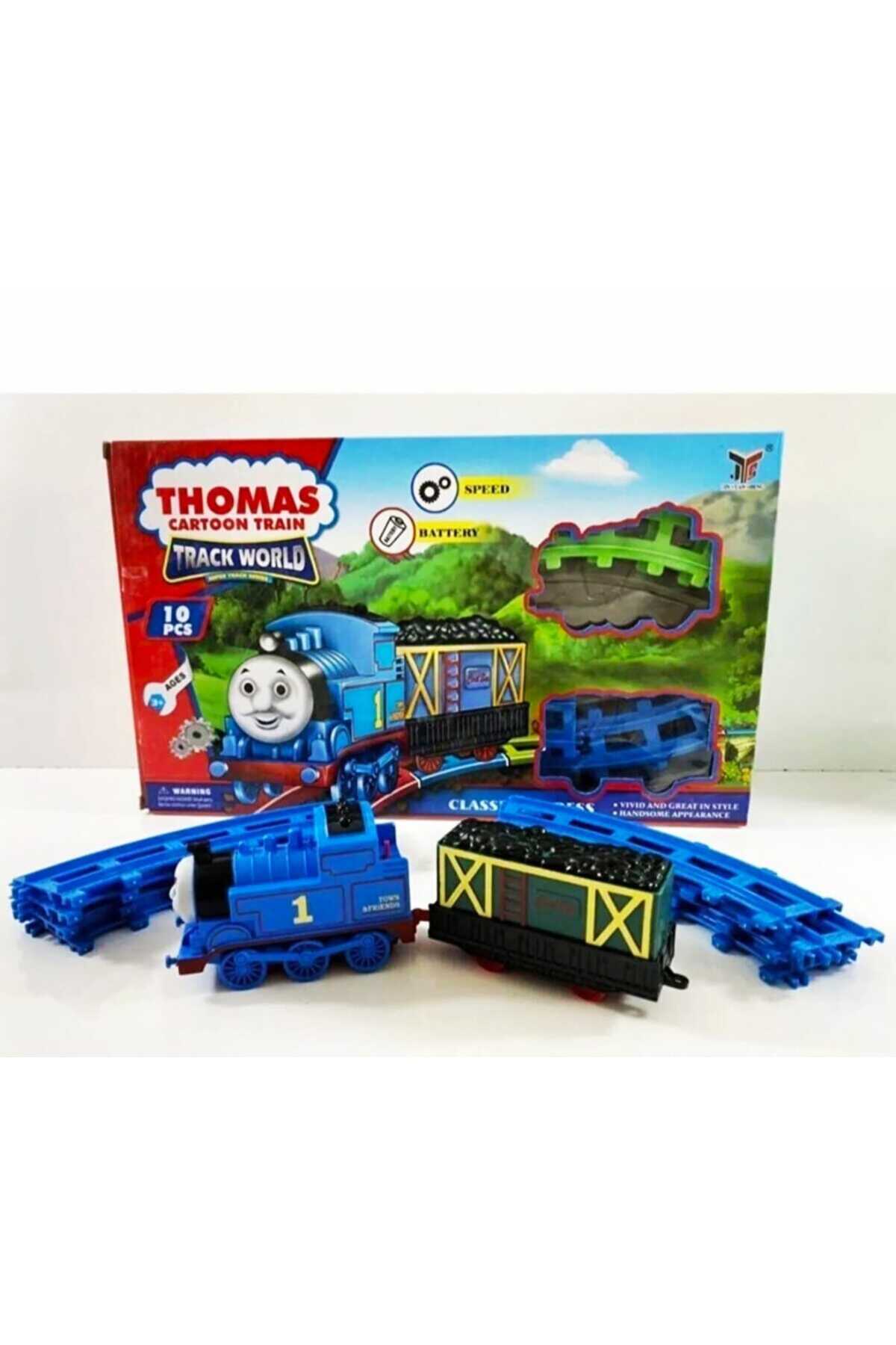Ailenizin Oyuncakçısı Thomas Pilli Tren Seti 10 Parça - Tomas Raylı Tren