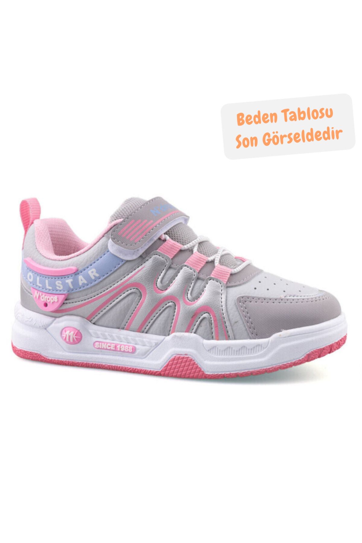 Elma Çocuk-Orthopedic Anatomical Unisex Kids Sneaker - Light and Soft Flexible, Inner Sole Sports Shoes 1