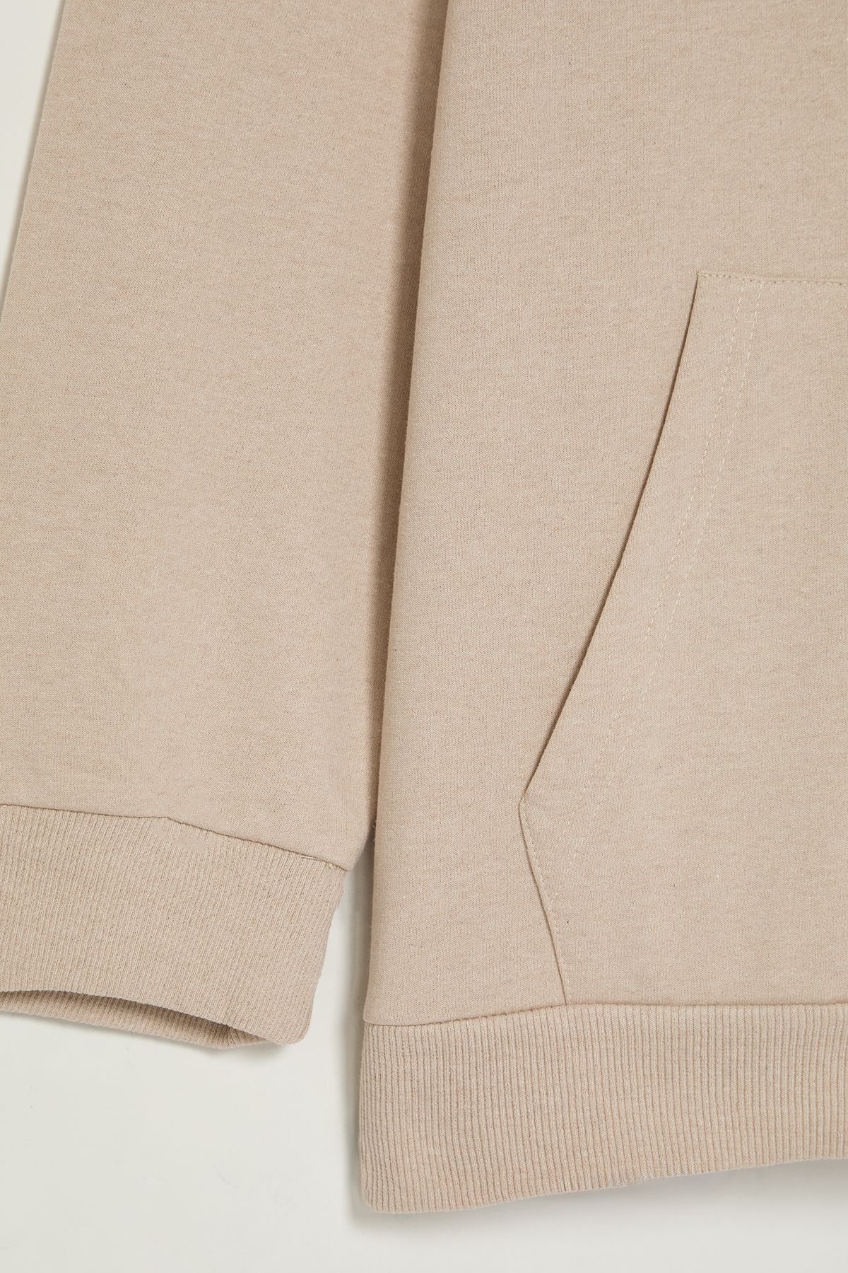 Trendyol Collection-Bluza polarowa z kapturem i nadrukiem kwiatowym Oversize - duży rozmiar Tmnaw25Ao00021 7