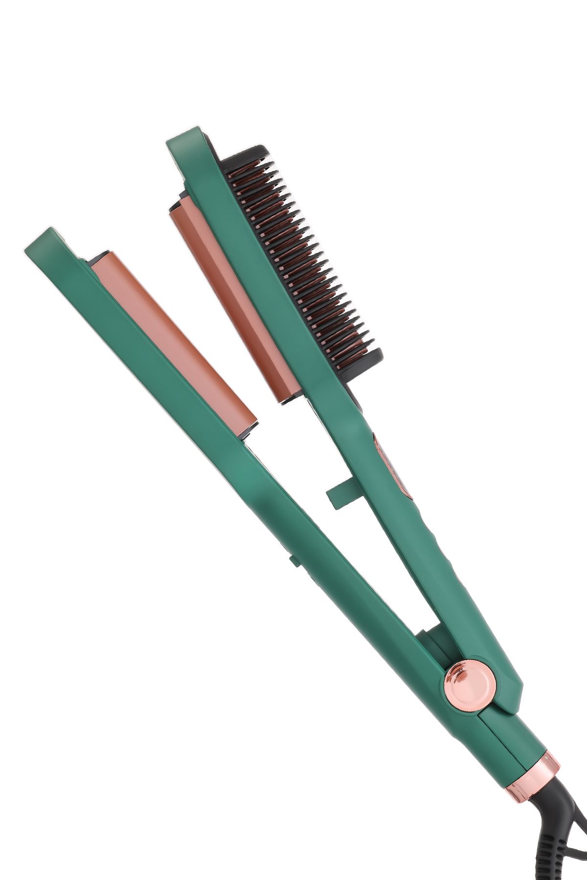 اتو مو سبز برقی دیوار Tr 2820 با صاف کننده موهای یونی برس پاورتچ  Powertec