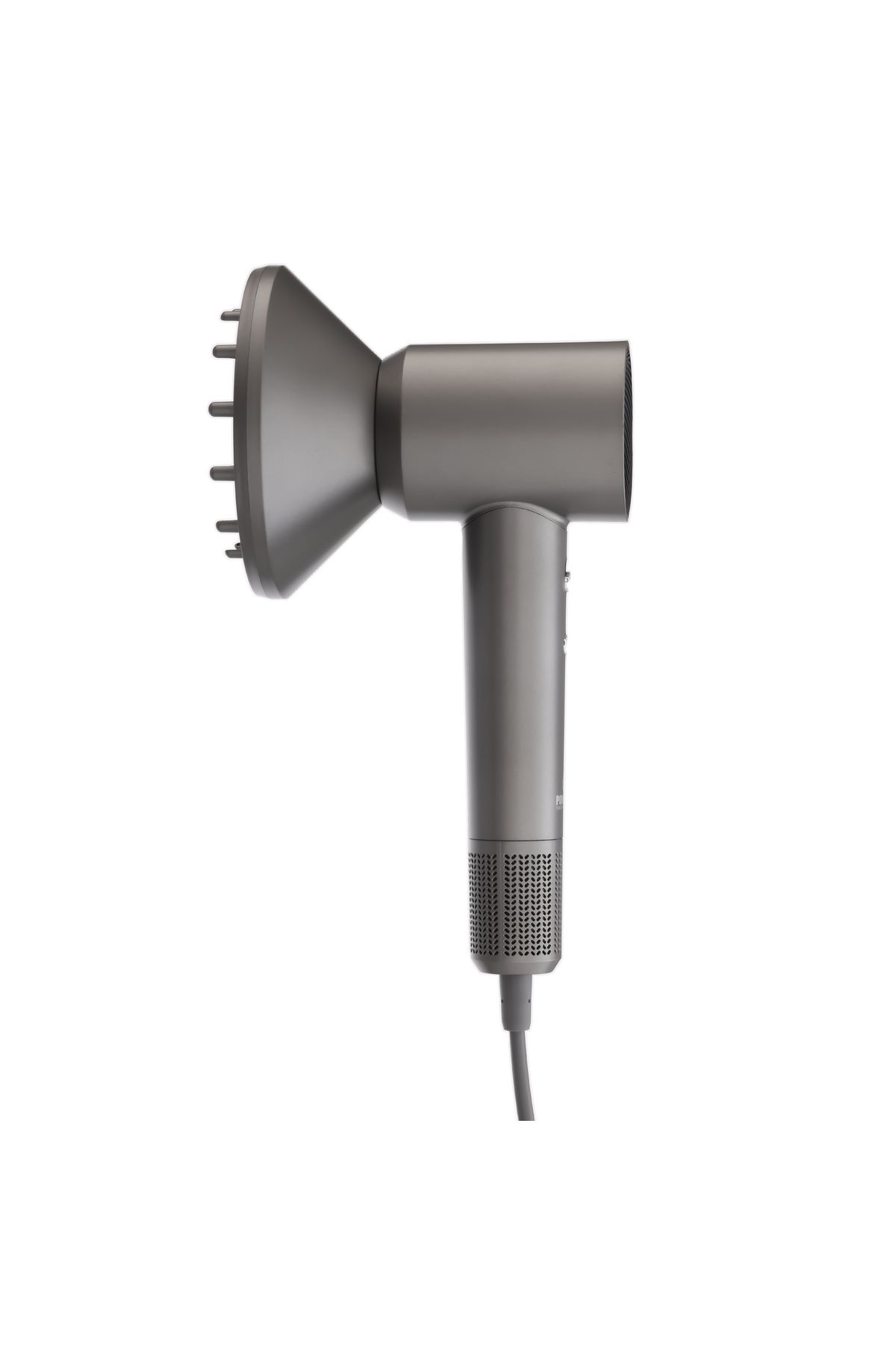 سشوار خاکستری برقی Tr 5555 S دستگاه ضربه پلاسما پاورتچ  Powertec