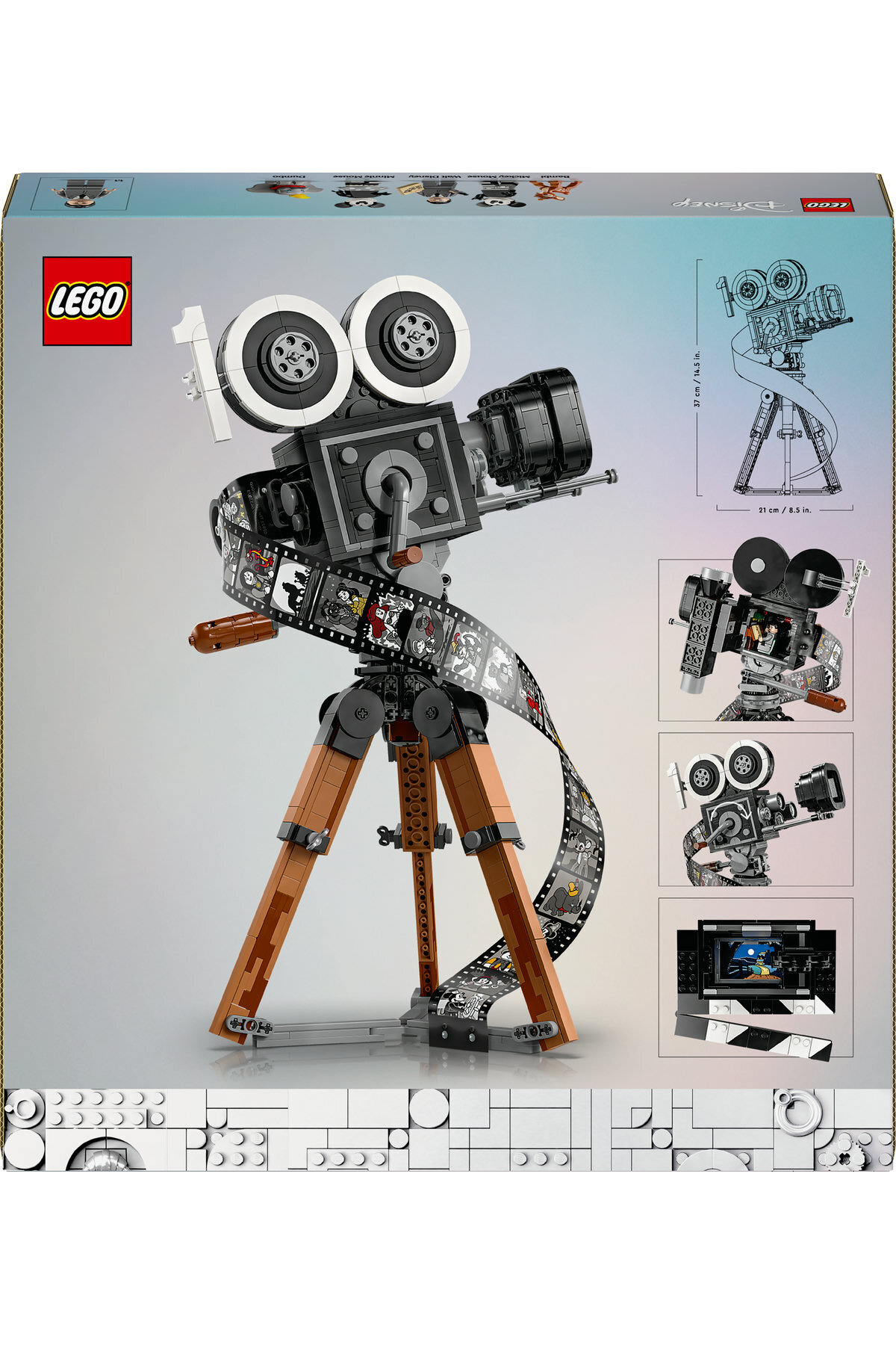 LEGO ® ǀ Disney Walt Disney Hatırası Kamera 43230 - 18+ Model Yapım Seti (811Parça) fotoğrafı 4 (önizleme)