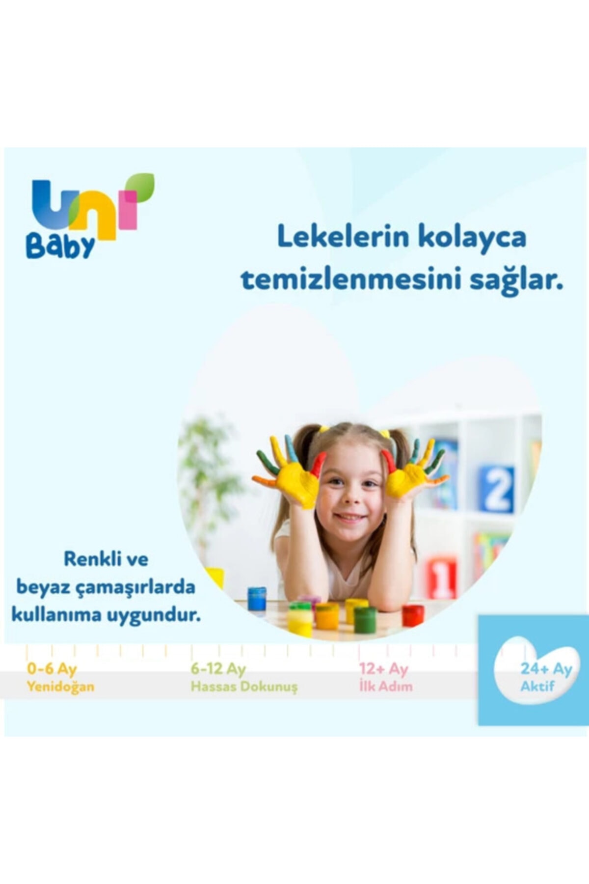 Uni Baby Çamaşır Deterjanı 1.500 ml 3'lü fotoğrafı 6 (önizleme)