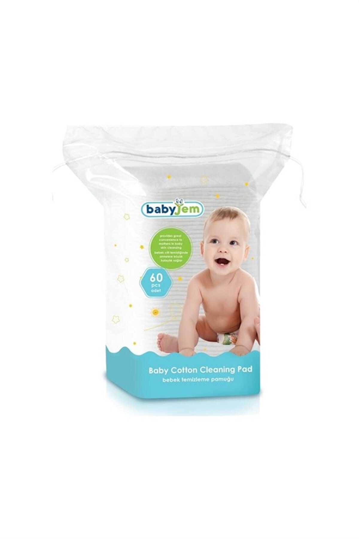 Babyjem Baby Jem Bebek Temizleme Pamuğu 6'lı