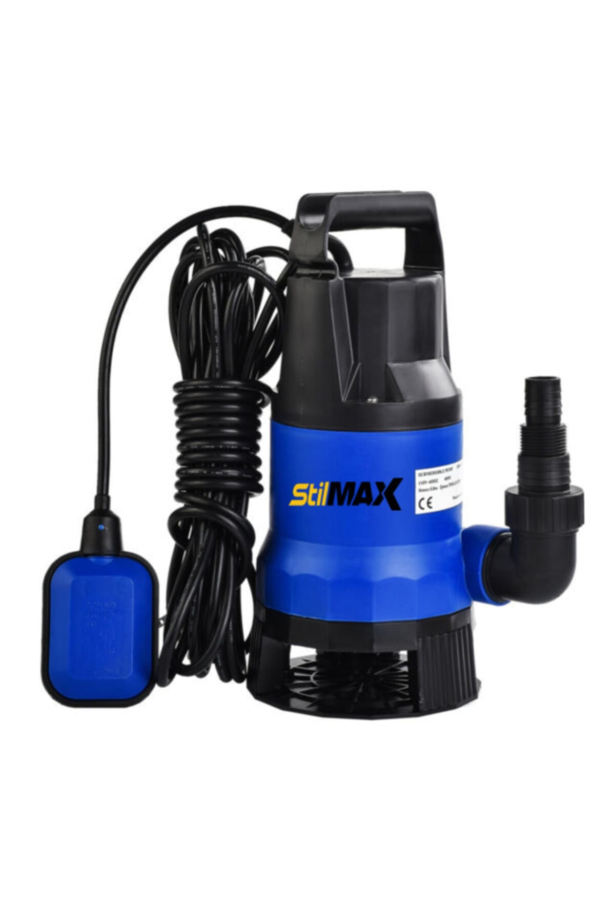 stilmax Qsb750 750w Plastik Gövdeli Kirli Ve Temiz Su Dalgıç Pompa Seti Şamandıralı Otomatik Paket