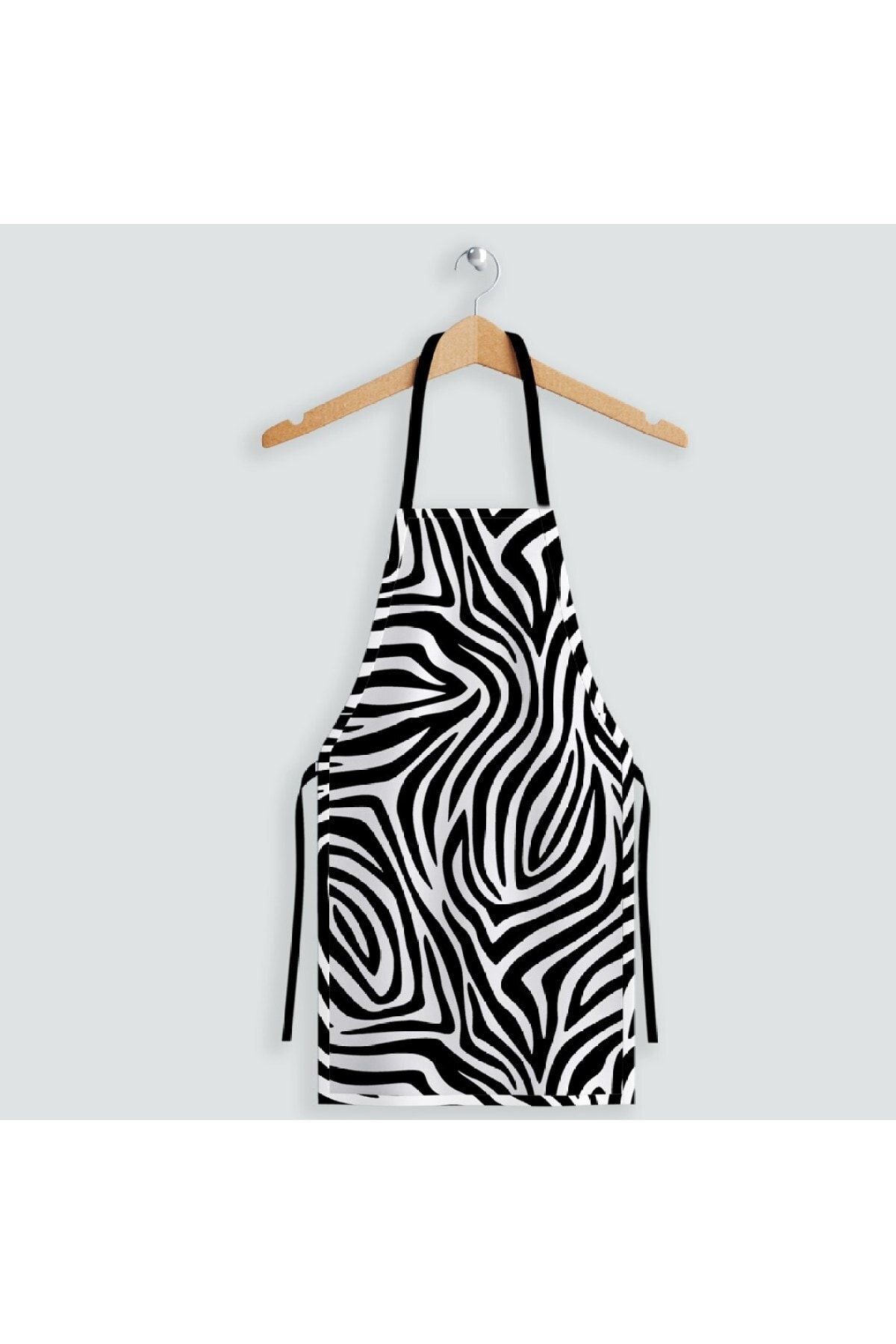 SH Seray Home Kitchen Apron Gloves Black Polyester