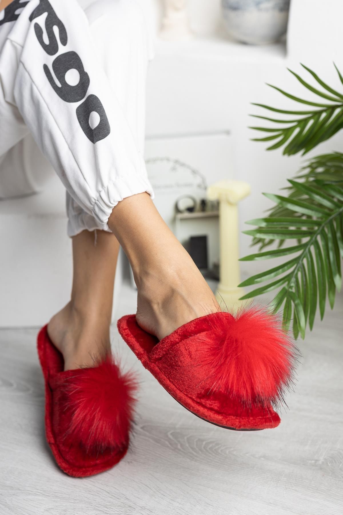 Pom pom slippers victoria secret hot sale