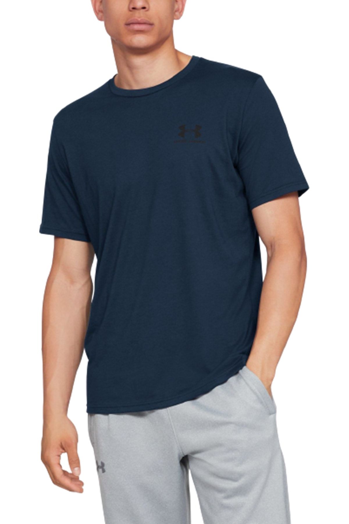 تی شرت آبی مردانه UA ورزشیtyle LC SS 1326799 408 Under Armour