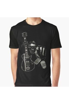 Promo Metallica Graphic Siyah T-Shirt Model 93 05660