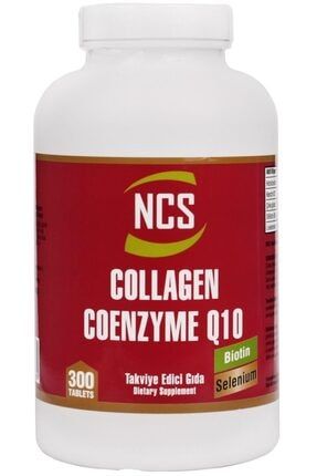 Collagen Coenzyme Q-10 300 Tablet Kolajen Biotin Zinc Koenzim 434962576