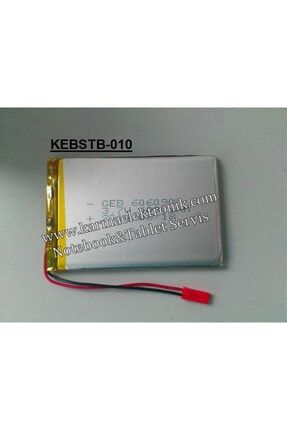 3.7volt 4000mah Li Ion Battery Için Batarya - Pil ( 10,5cm * 6,5cm ) KEBSTB-010---BT3