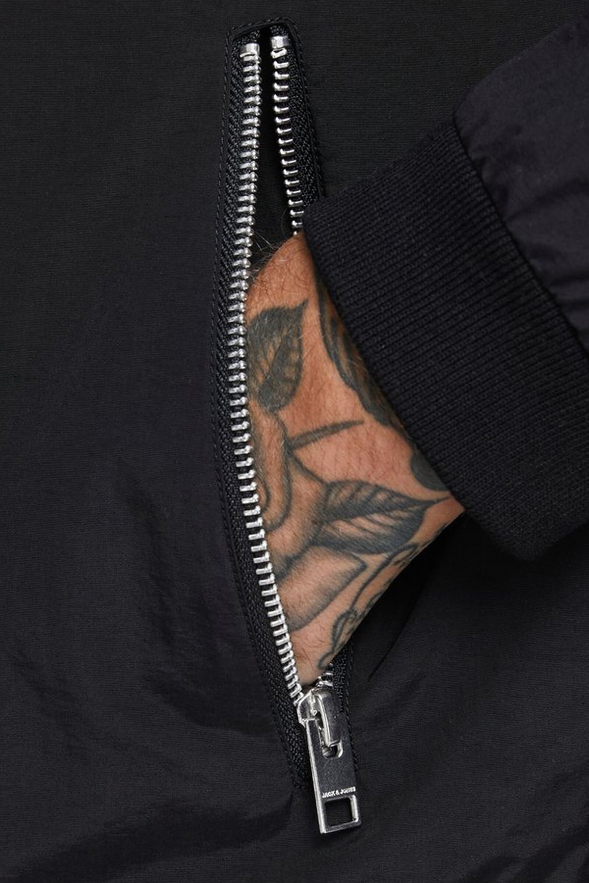 کاپشن مردانه مشکی جک اند جونز | TYC00131489129 اورجینال - تصویر 6