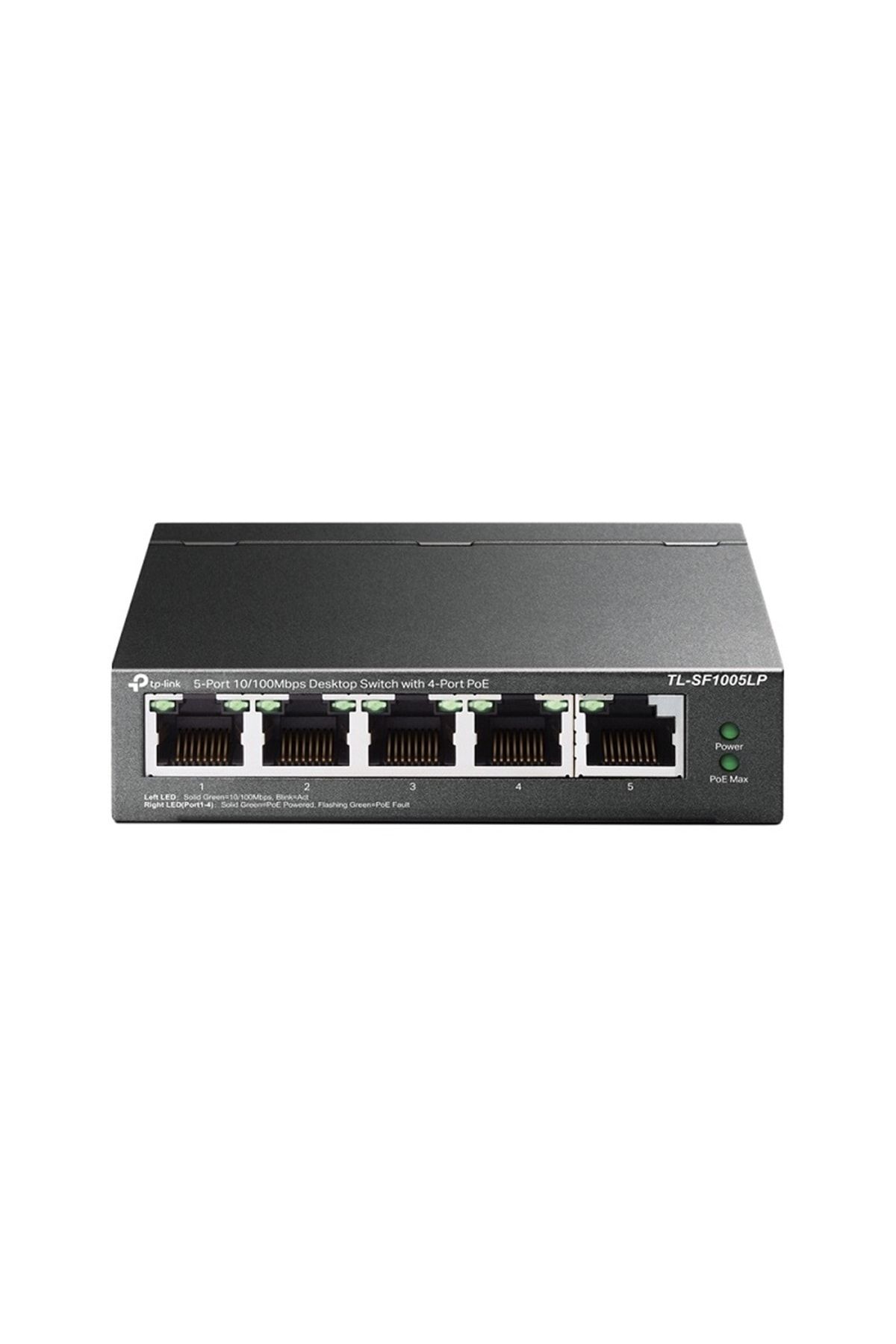 Tl-sf1005lp 5-port 10/100 Mbps Desktop Switch With 4-port Poe (41W) - 2