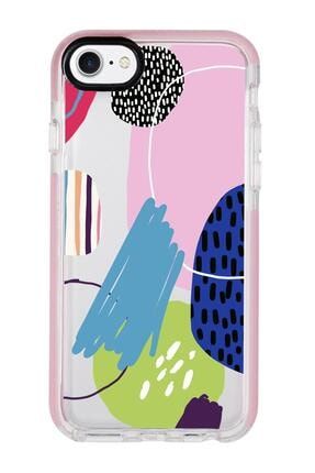 Iphone 7 Art Design Candy Bumper Silikonlu Telefon Kılıfı MC7CBTS01