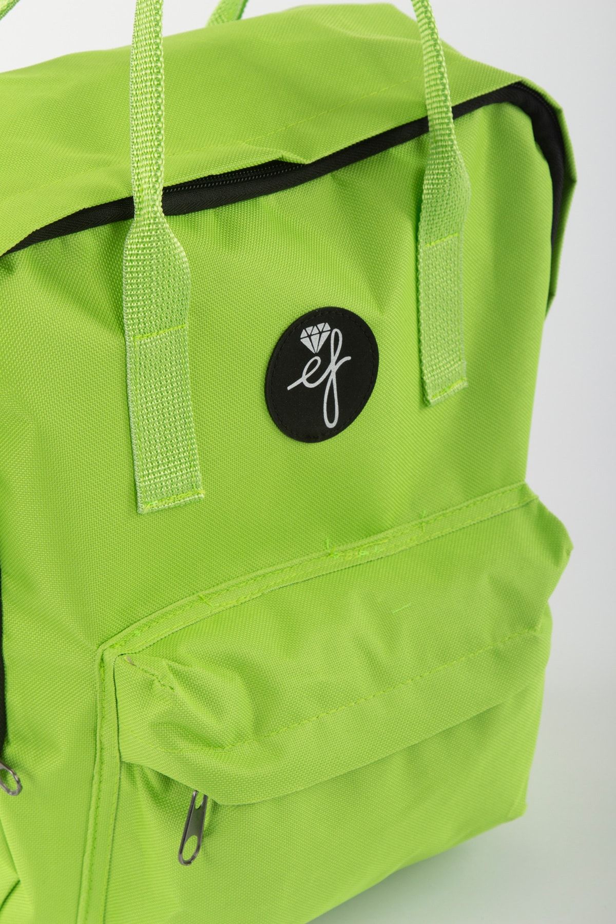 Neon sales green kanken