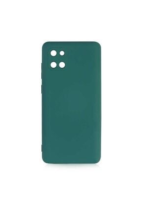 Samsung Galaxy Note 10 Lite Kılıf Mara Silikon Mat Soft Kamera Korumalı Lansman Yeşil krks398778846016
