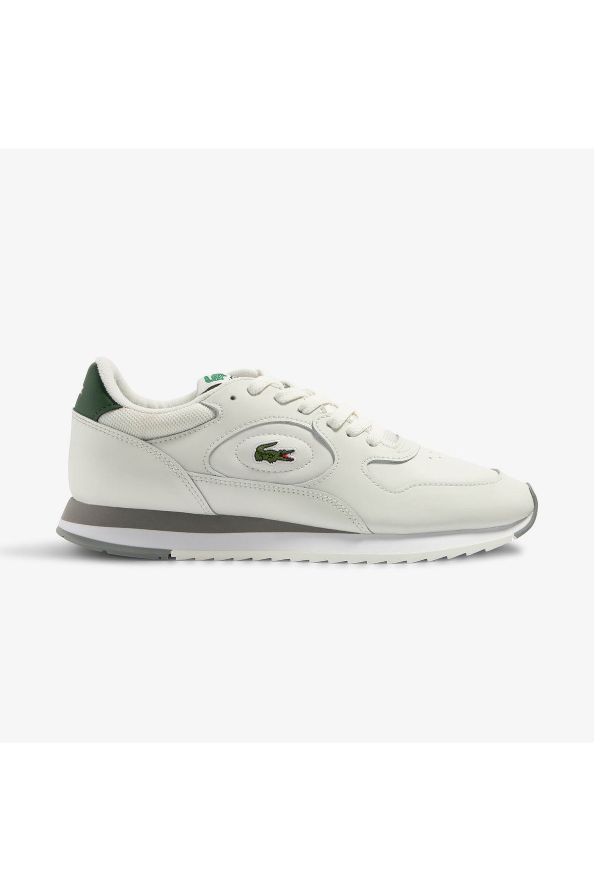 اسنیکر سفید مردانه کفش ورزشی شکسته LineTrack Lacoste