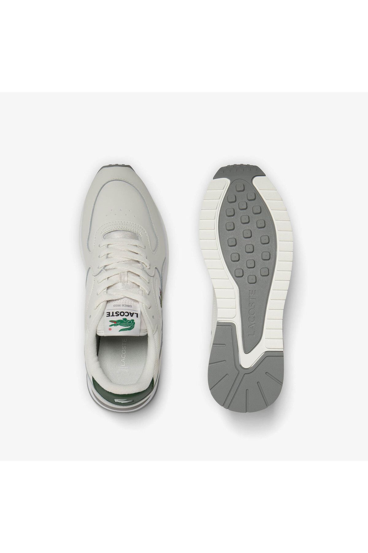 اسنیکر سفید مردانه کفش ورزشی شکسته LineTrack Lacoste