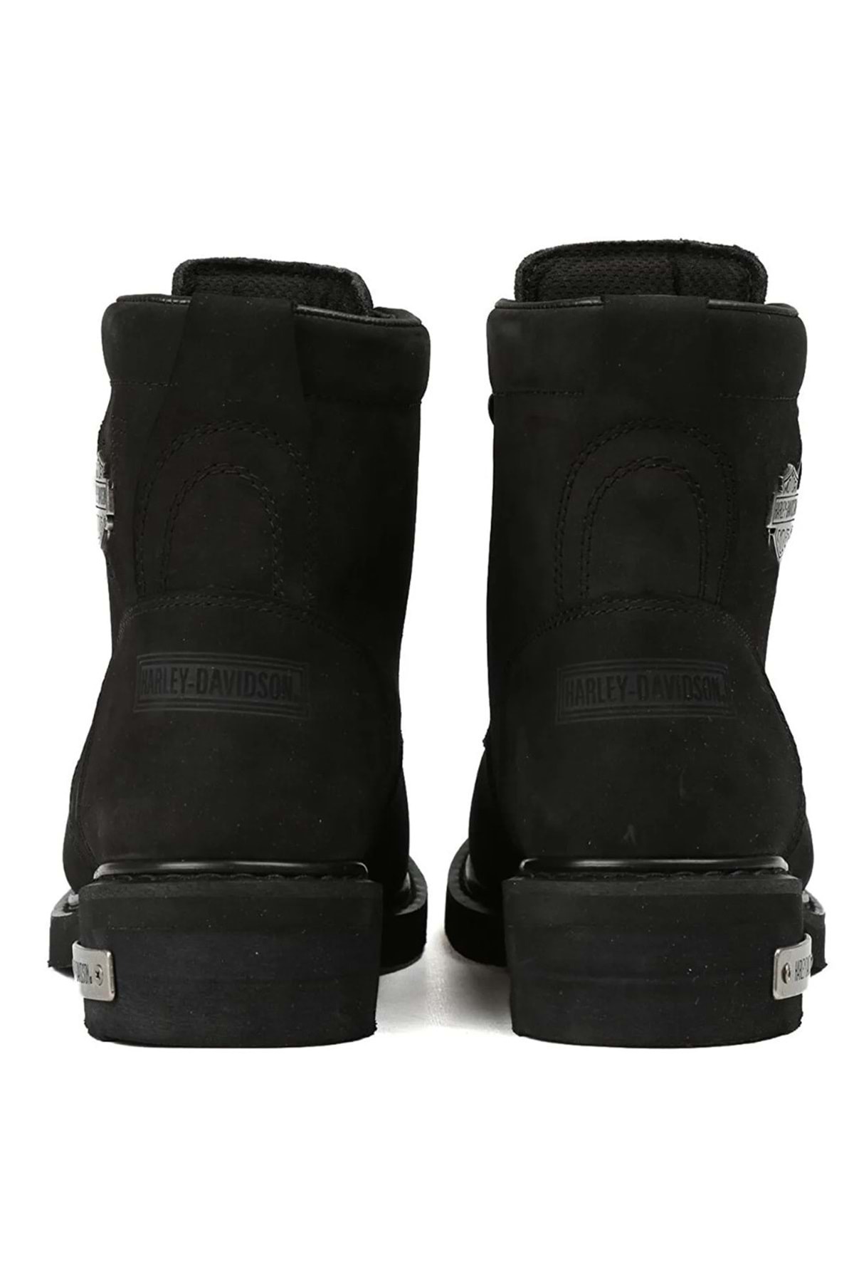 Harley Davidson 025M100109 Gıbson Deri Erkek Bot SİYAH-NUBUK görsel 6
