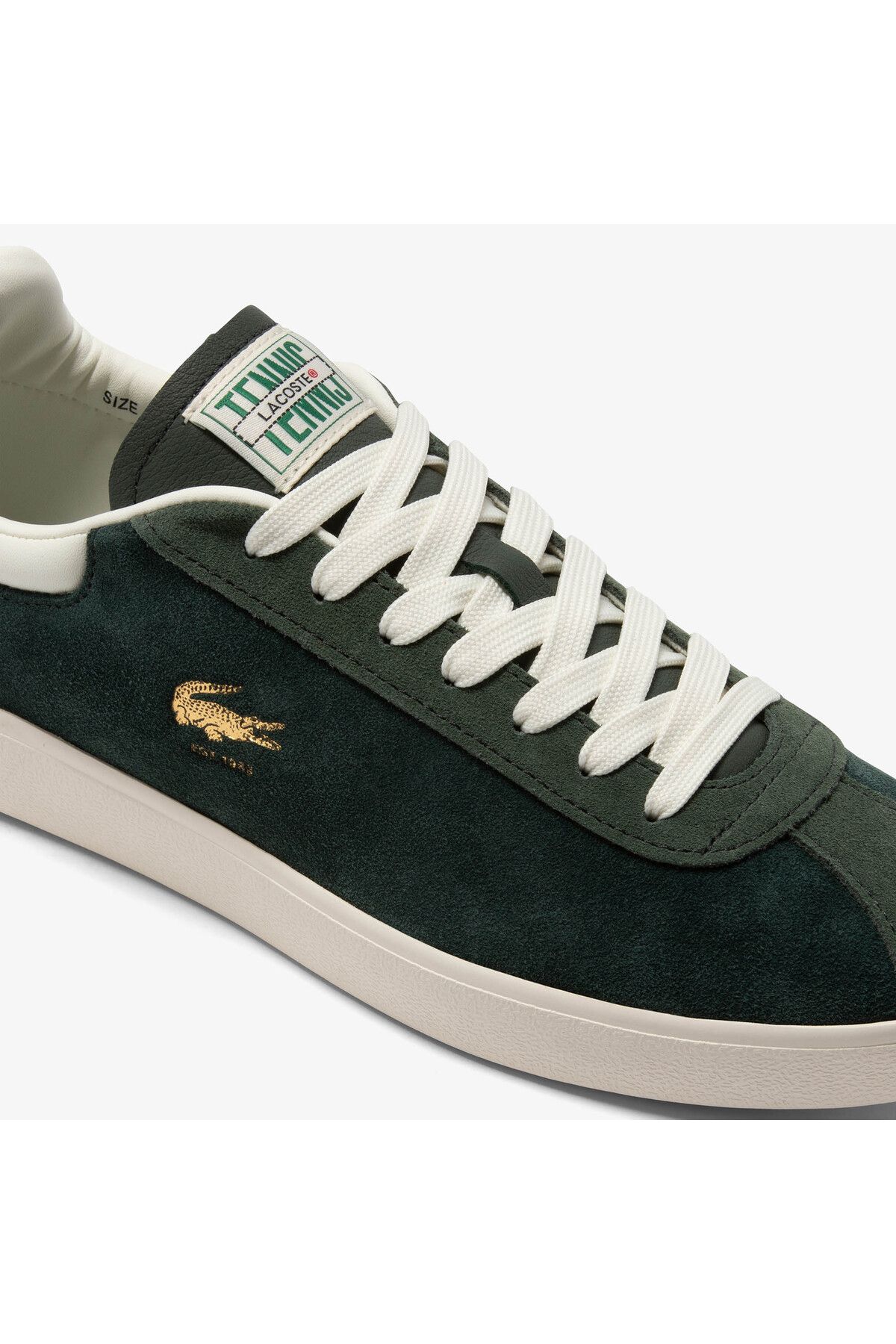 اسنیکر سبز مردانه کفش ورزشی Baseshot Lacoste