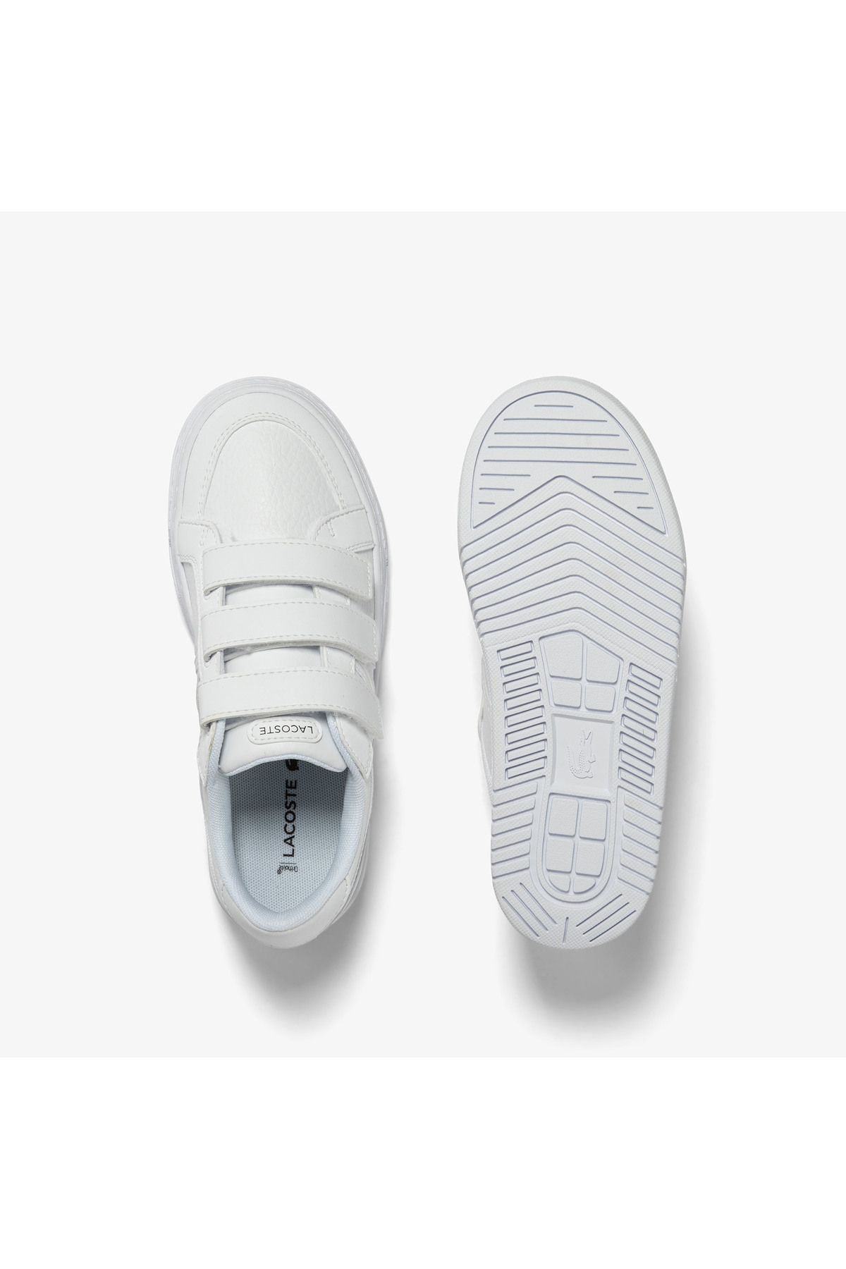 اسنیکر سفید دخترانه و پسرانه بچگانه کفش L001 ان ورزشی Lacoste