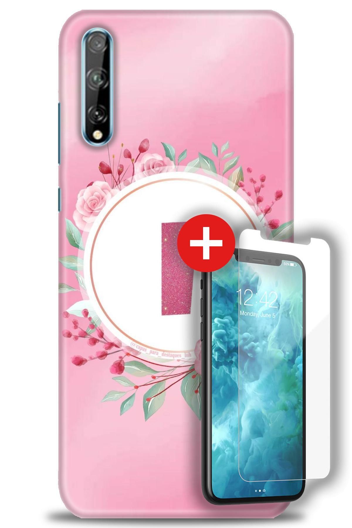 kılıfevreni Huawei P Smart S HD Baskılı Kılıf + MAT DAVİN KIRILMAZ EKRAN KORUYUCU a (51)